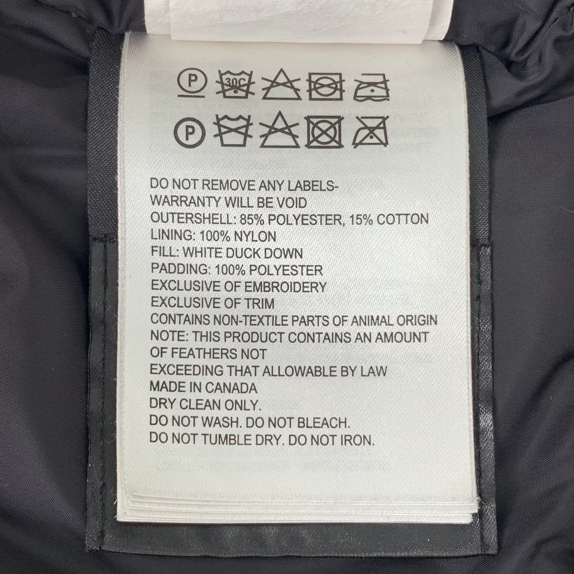 Canada Goose Canada Goose Black Heavy Coat XS Men Size US XS / EU 42 / 0 - 7 Thumbnail