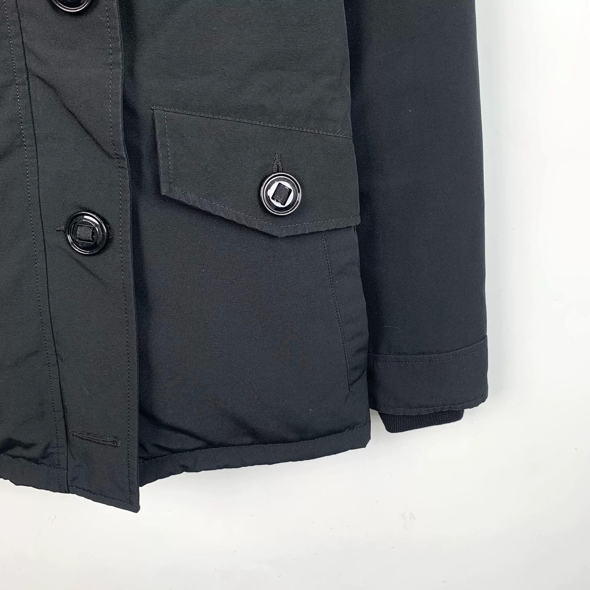 Canada Goose Canada Goose Black Heavy Coat XS Men Size US XS / EU 42 / 0 - 4 Thumbnail