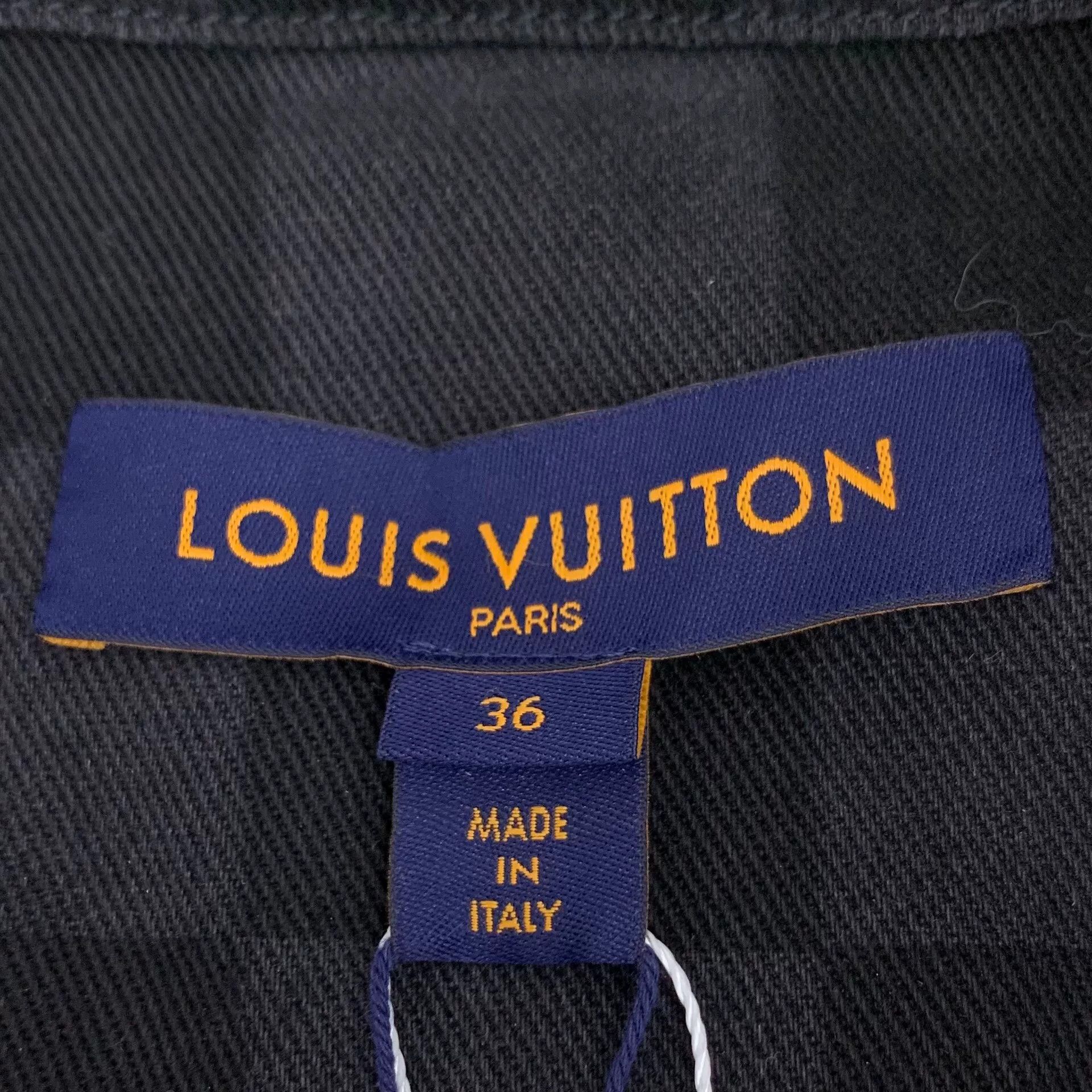 Louis Vuitton Louis Vuitton Black Jacket XS Women Size XS / US 0-2 / IT 36-38 - 5 Thumbnail