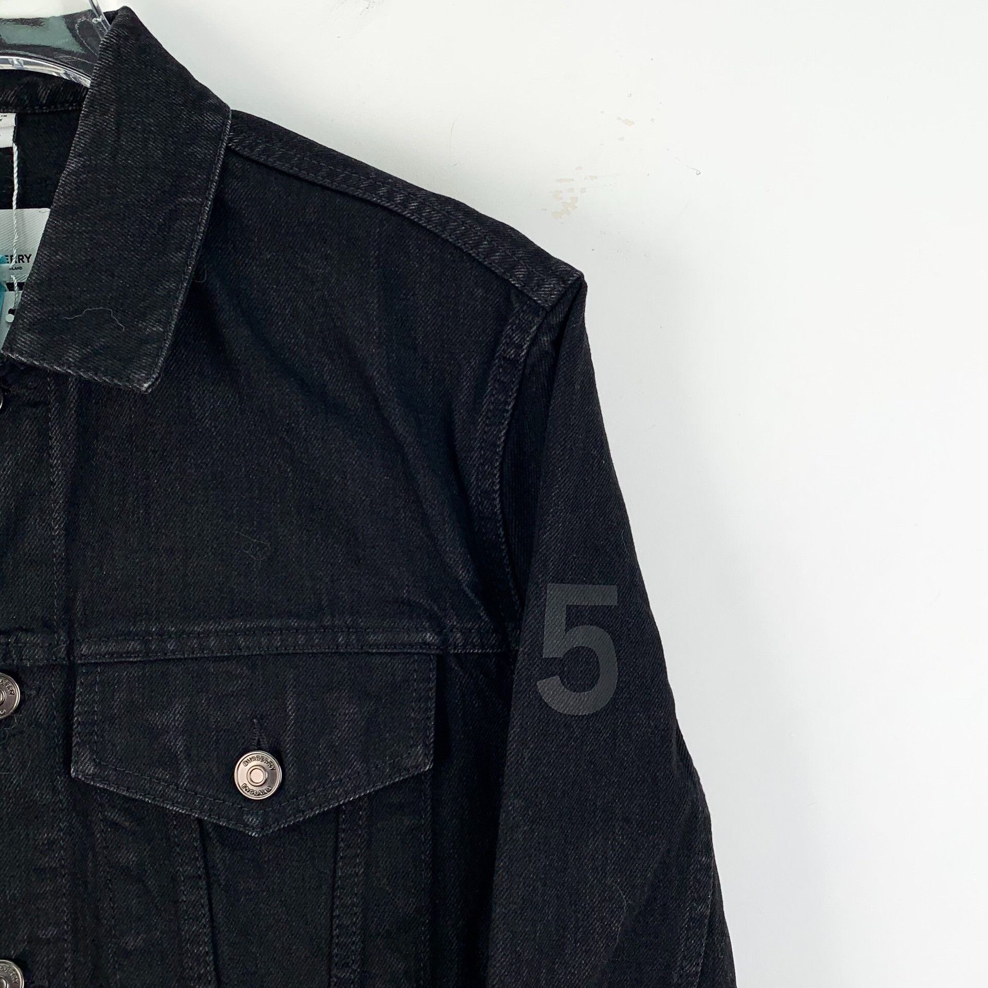 Burberry Burberry Retro Embroidered Black Jacket M Women Size M / US 6-8 / IT 42-44 - 3 Thumbnail
