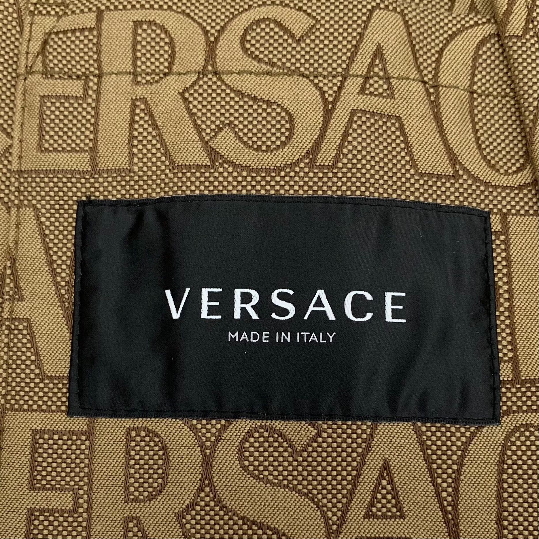 Versace Versace Retro Brown Light Jacket XL Men Size US XL / EU 56 / 4 - 5 Thumbnail