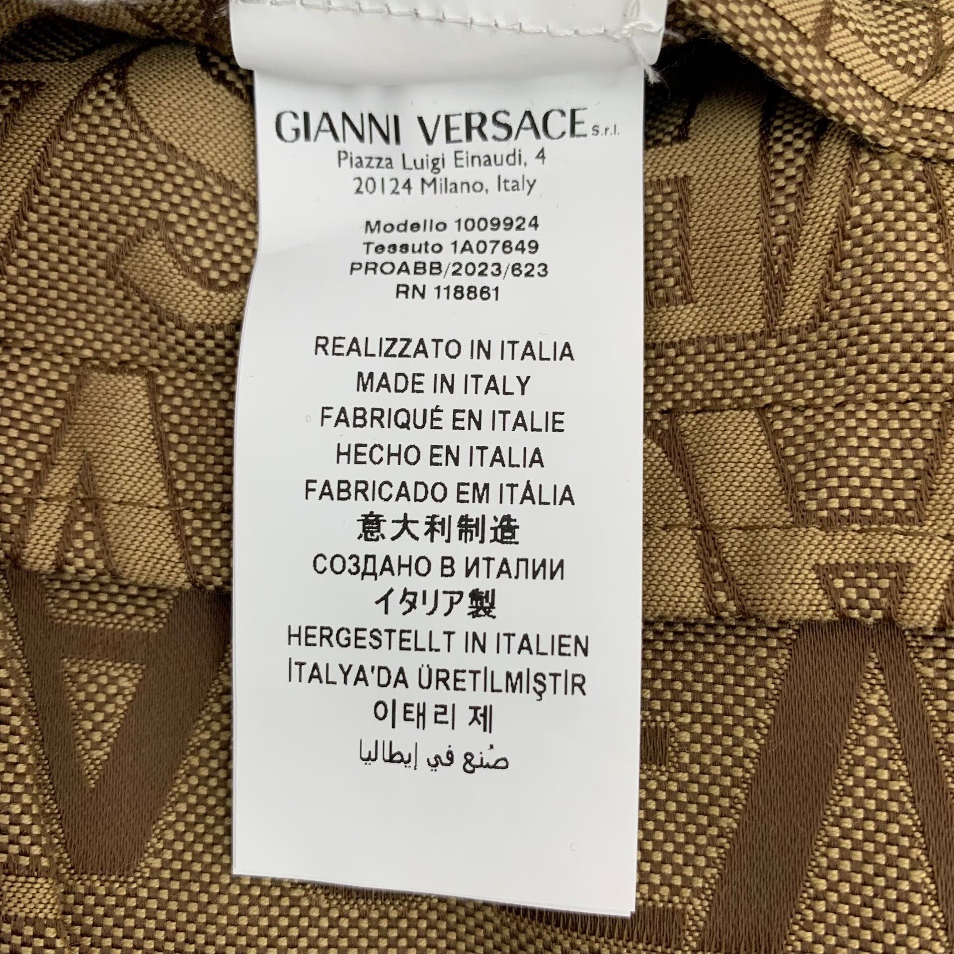 Versace Versace Retro Brown Light Jacket XL Men Size US XL / EU 56 / 4 - 8 Thumbnail