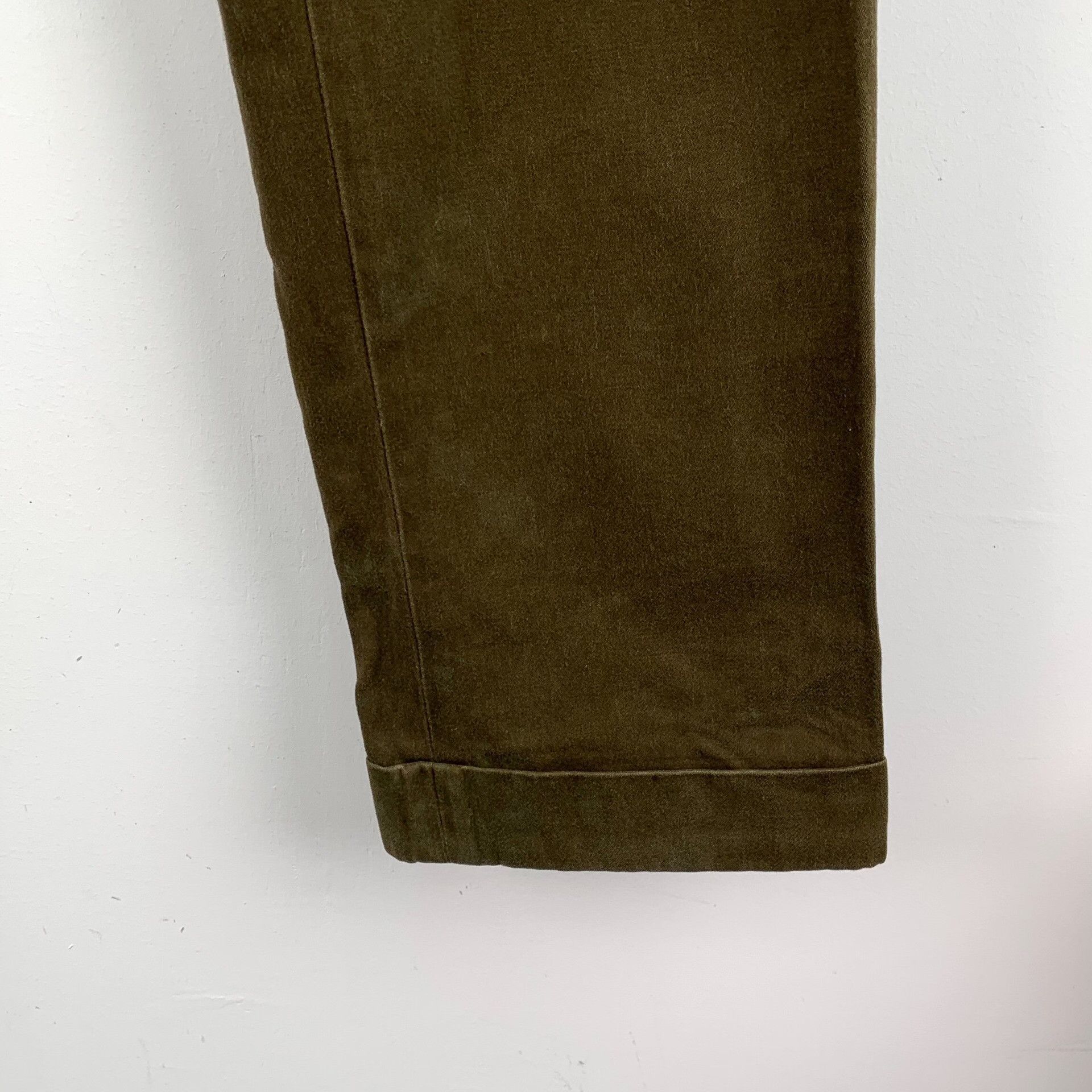Dolce & Gabbana Dolce & Gabbana Cotton Green Casual Pants 44 Men Size US 44 / EU 60 - 4 Thumbnail