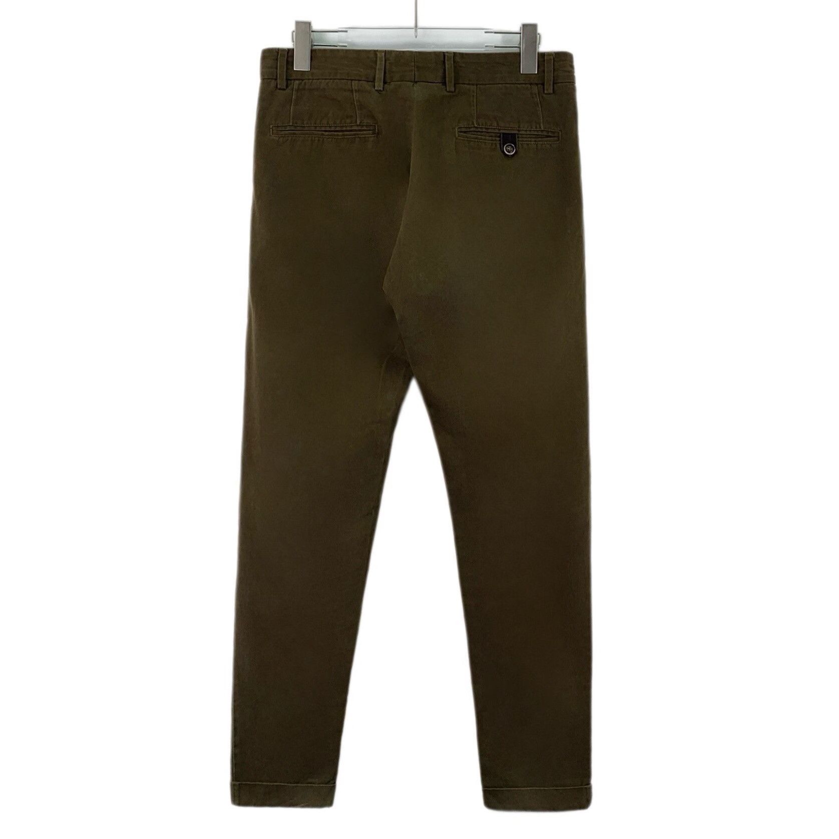 Dolce & Gabbana Dolce & Gabbana Cotton Green Casual Pants 44 Men Size US 44 / EU 60 - 2 Thumbnail