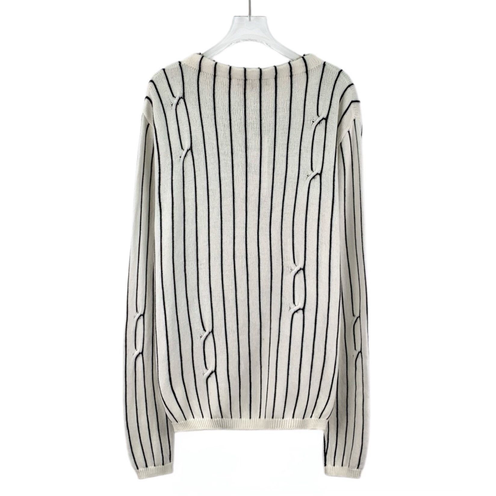 Loro Piana Loro Piana Wool Striped Multi Sweater 42 Women Size M / US 6-8 / IT 42-44 - 2 Thumbnail
