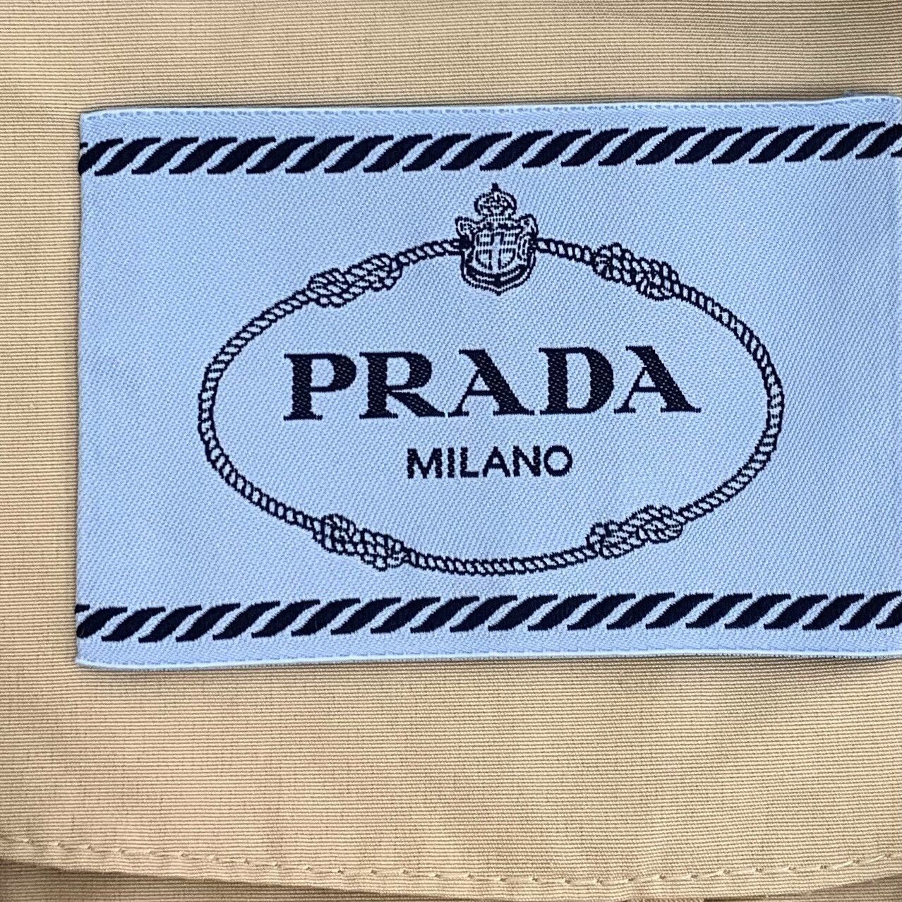 Prada Prada Wool Brown Coat S Women Size S / US 4 / IT 40 - 5 Thumbnail
