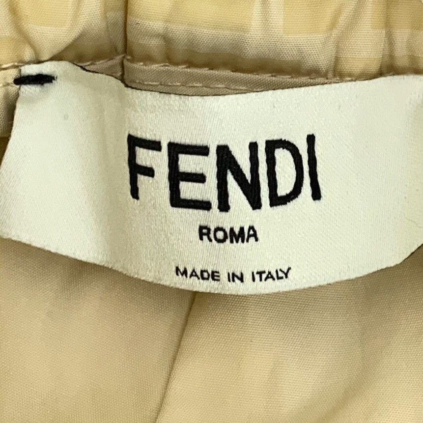 Fendi Fendi High-Waist Yellow Pants XS Women Size 24" / US 00 / IT 34 - 6 Thumbnail