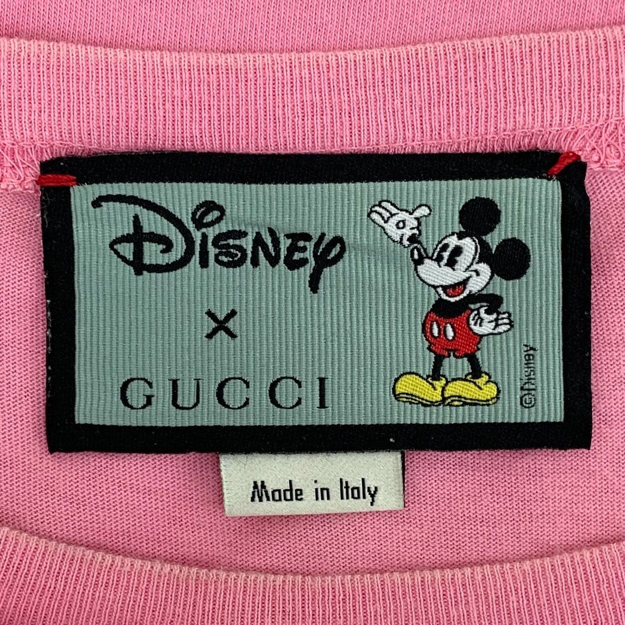 Gucci Gucci Collab Pink T-Shirt S Women Size S / US 4 / IT 40 - 6 Thumbnail