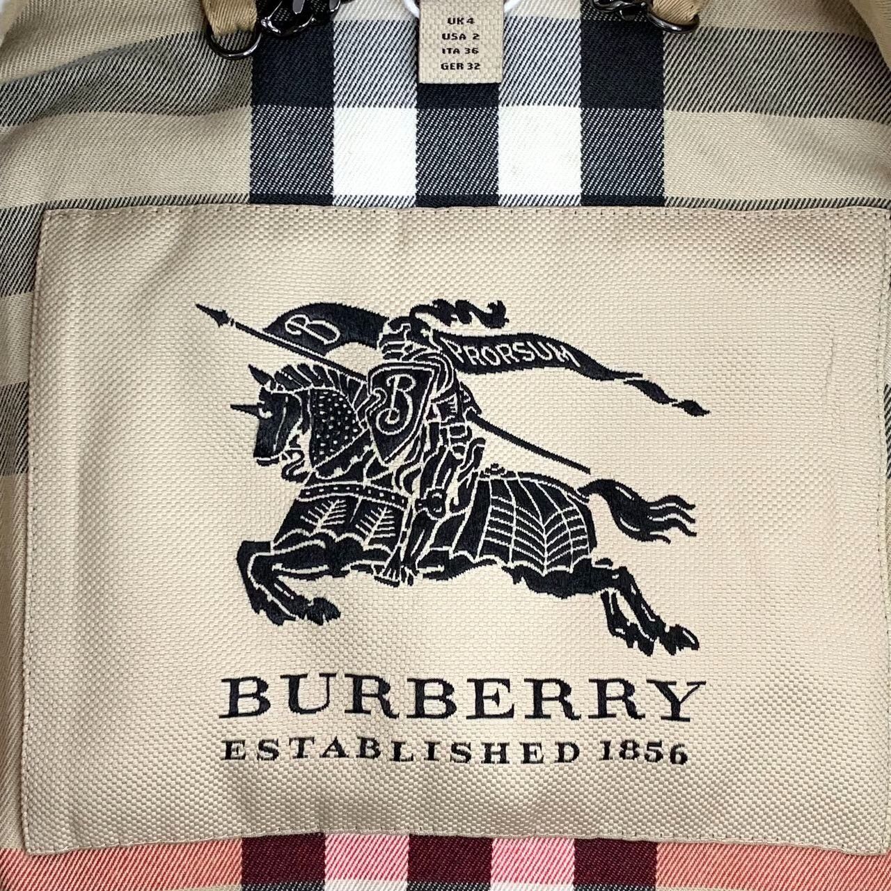 Burberry Burberry Cotton Brown Coat S Women Size S / US 4 / IT 40 - 5 Thumbnail