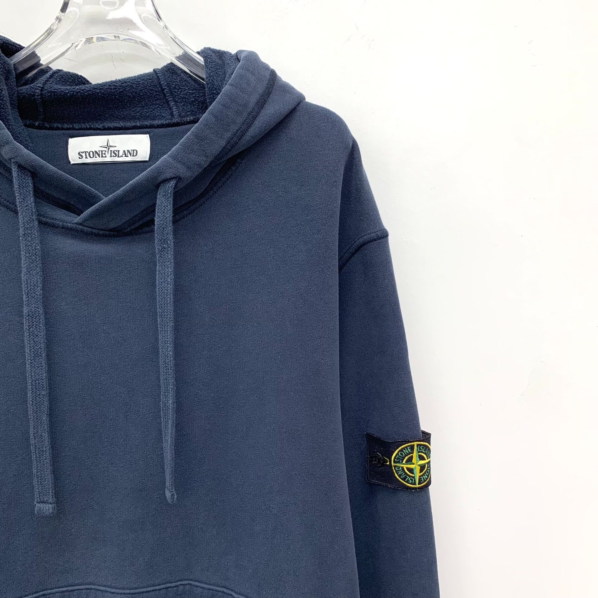 Stone Island Stone Island Blue Hoodie XL Men Size US XL / EU 56 / 4 - 3 Thumbnail