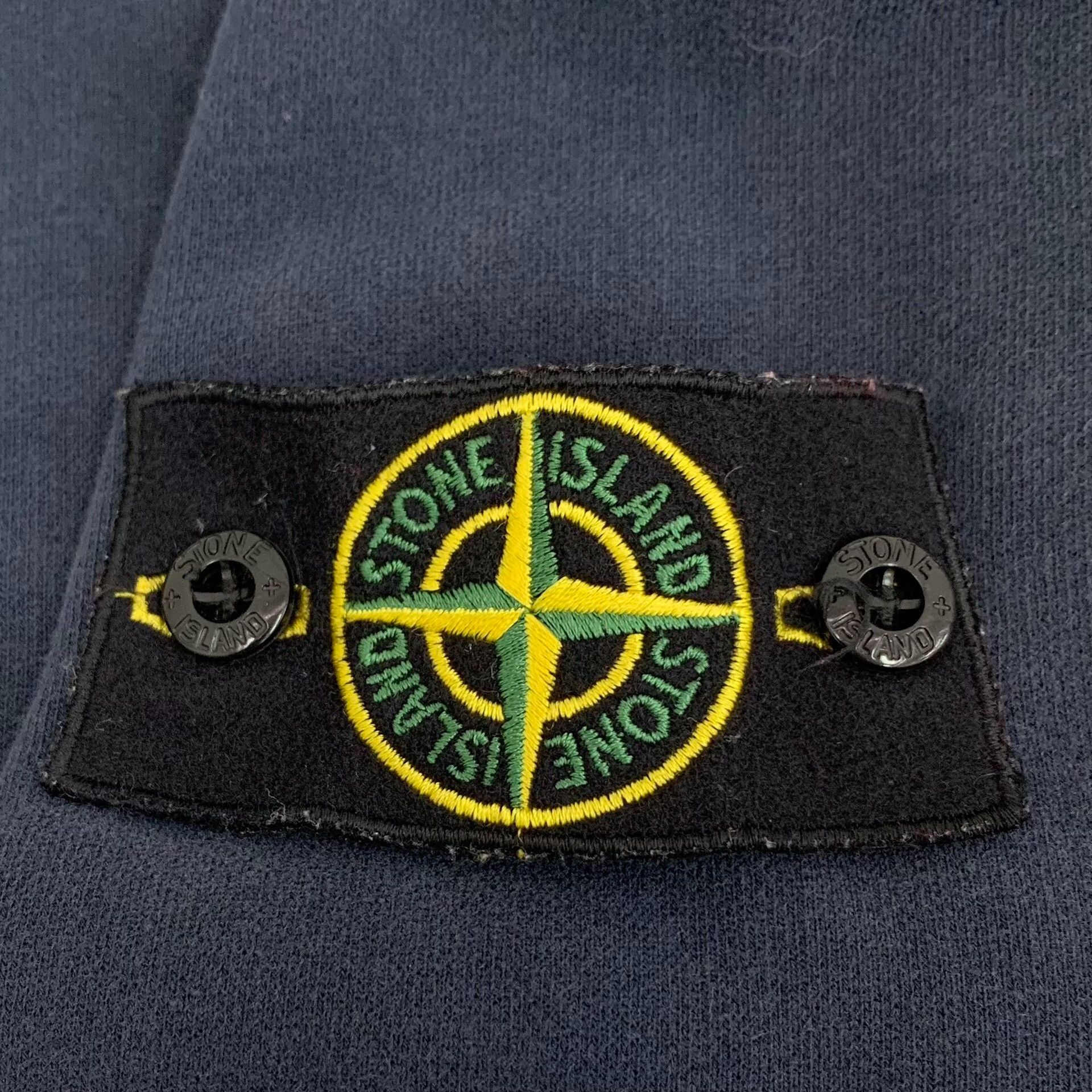 Stone Island Stone Island Blue Hoodie XL Men Size US XL / EU 56 / 4 - 5 Thumbnail