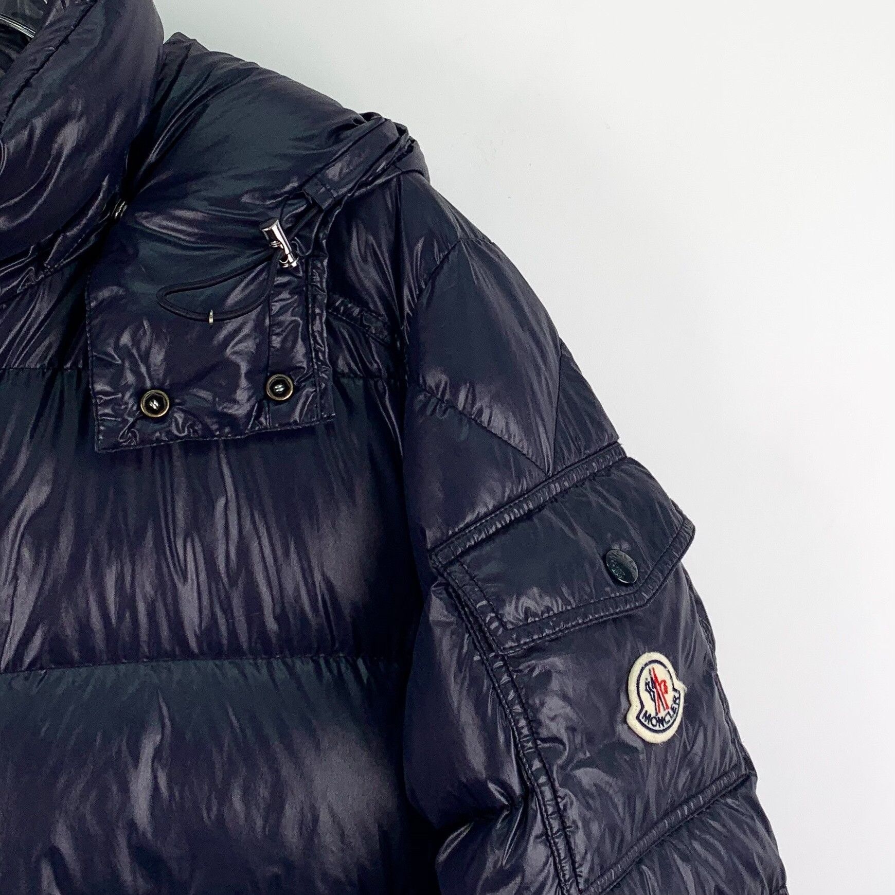 Moncler Moncler Blue Heavy Coat S Men Size US S / EU 44-46 / 1 - 3 Thumbnail