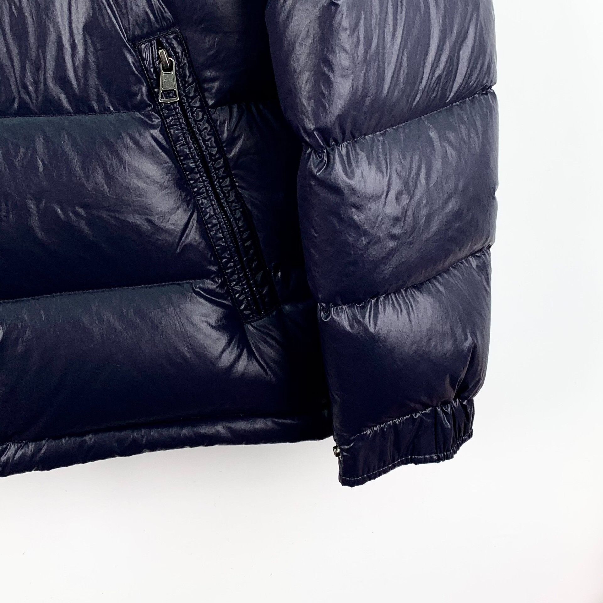 Moncler Moncler Blue Heavy Coat S Men Size US S / EU 44-46 / 1 - 4 Thumbnail