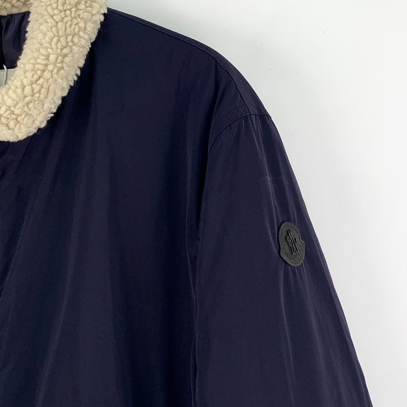 Moncler Moncler Blue Heavy Coat S Men Size US S / EU 44-46 / 1 - 3 Thumbnail