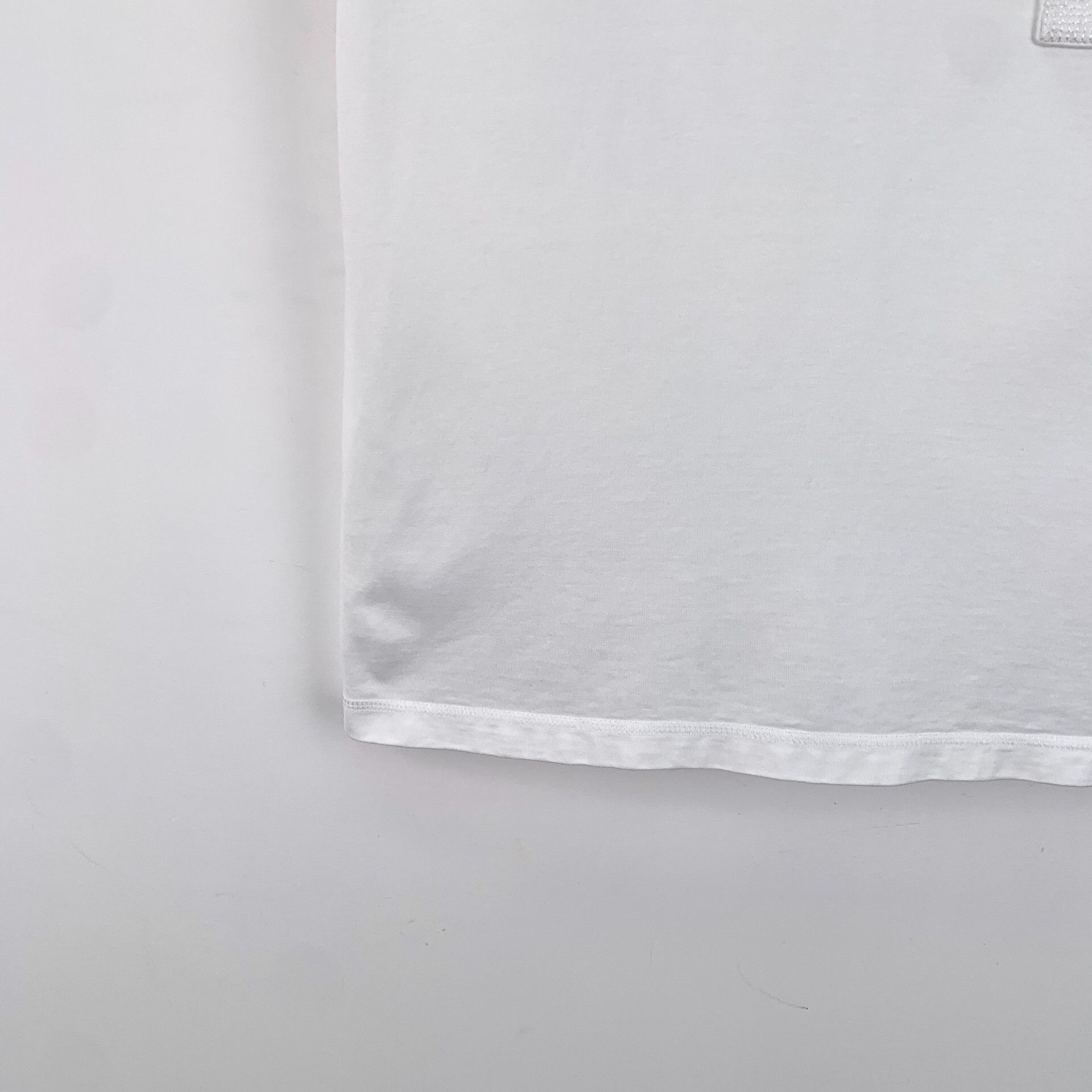 Hermes Hermes Cotton Embroidered White T-Shirt M Women Size M / US 6-8 / IT 42-44 - 4 Thumbnail