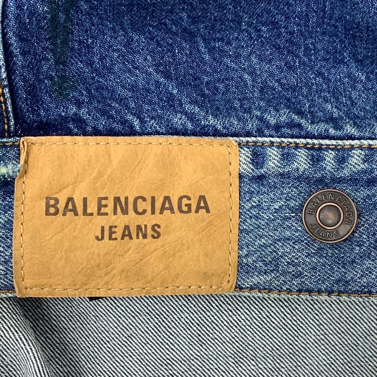 Balenciaga Balenciaga Graphic Blue Jacket L Women Size L / US 10 / IT 46 - 6 Thumbnail