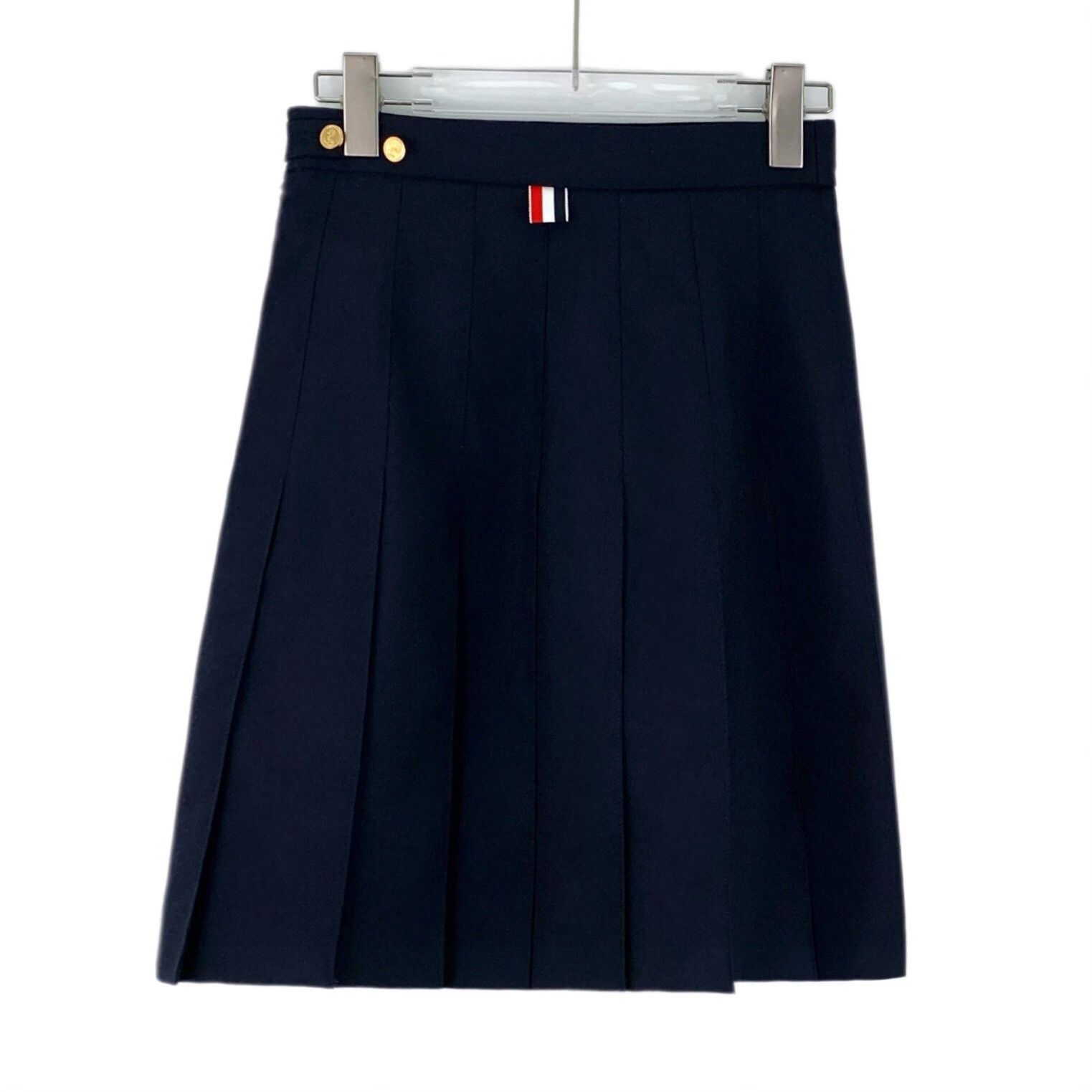 Thom Browne Thom Browne Cotton Brown Skirt L Women Size 30" / US 8 / IT 44 - 2 Thumbnail