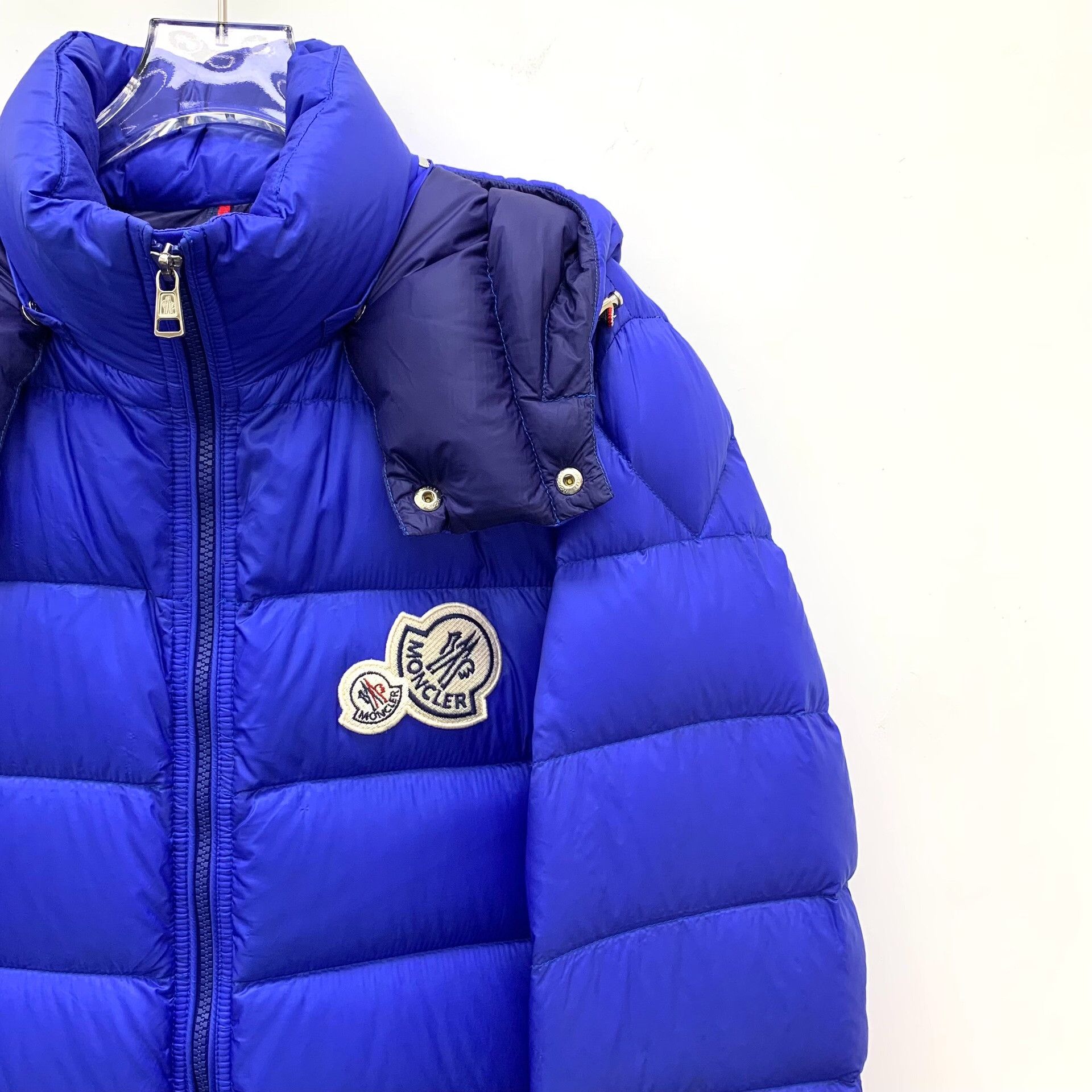 Moncler Moncler Blue Heavy Coat M Men Size US M / EU 48-50 / 2 - 3 Thumbnail