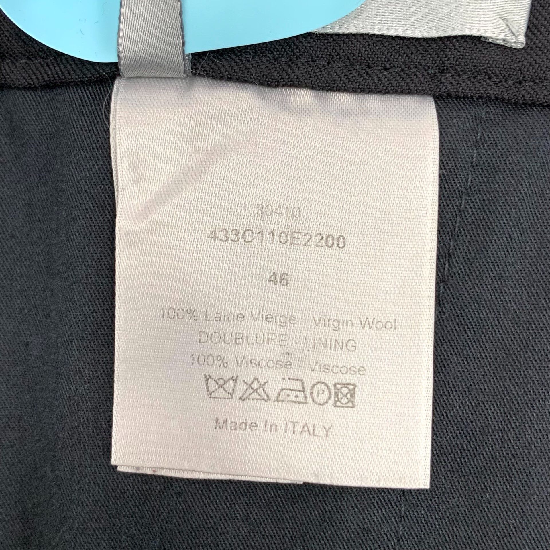 Dior Dior Casual Wool Black Casual Pants S Men Size US 30 / EU 46 - 7 Thumbnail