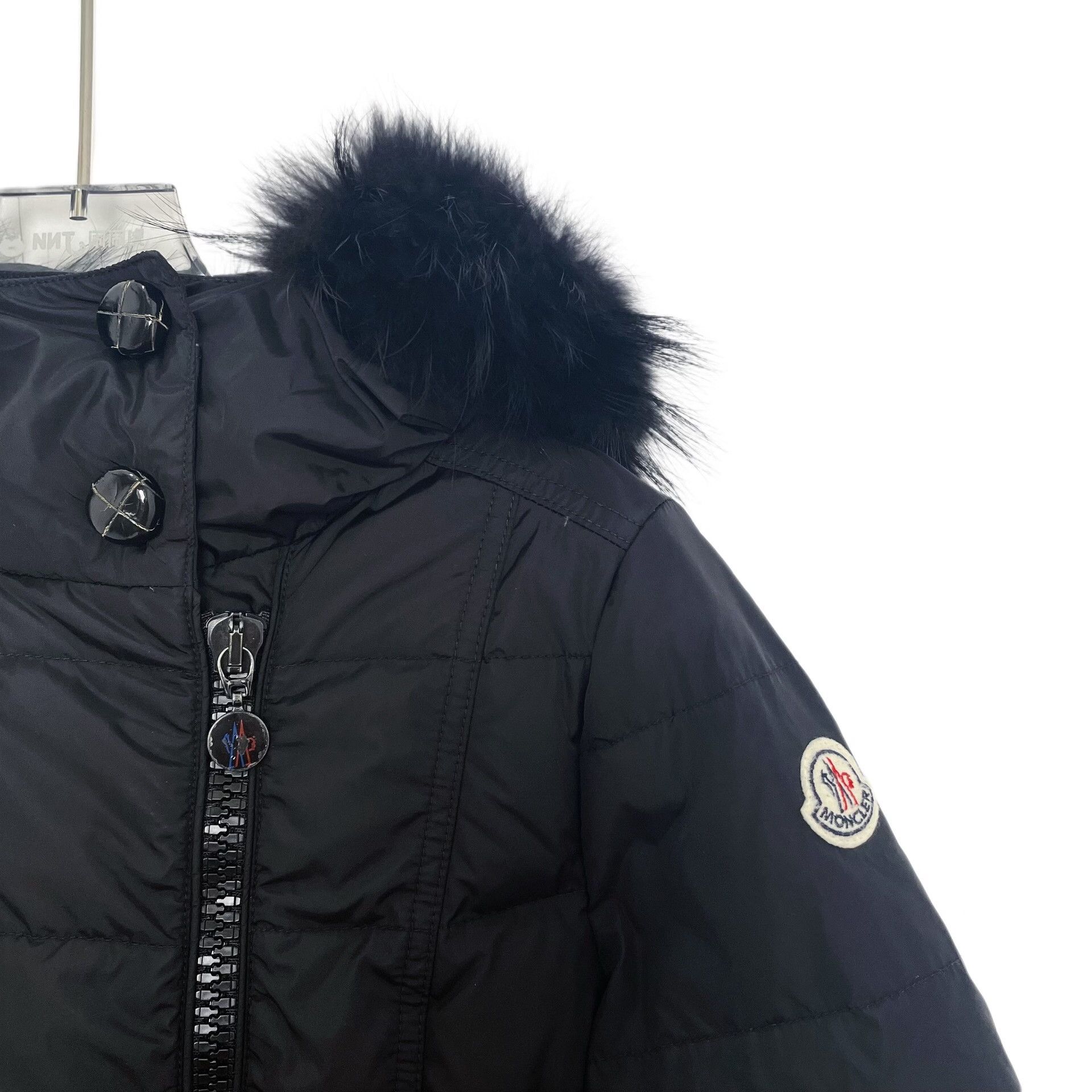 Moncler Moncler Black Down Jacket S Women Size S / US 4 / IT 40 - 3 Thumbnail