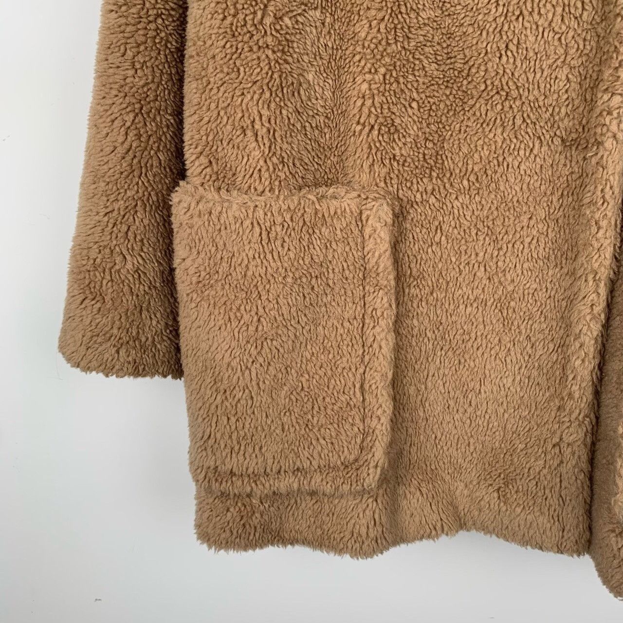 Max Mara Max Mara Wool Brown Coat L Women Size L / US 10 / IT 46 - 4 Thumbnail