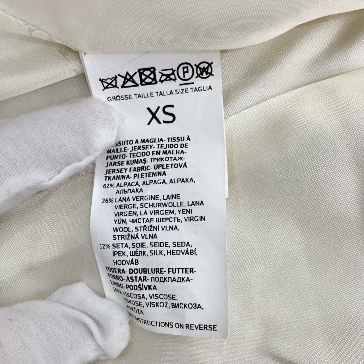 Max Mara Max Mara White Heavy Coat XS Men Size US XS / EU 42 / 0 - 7 Thumbnail