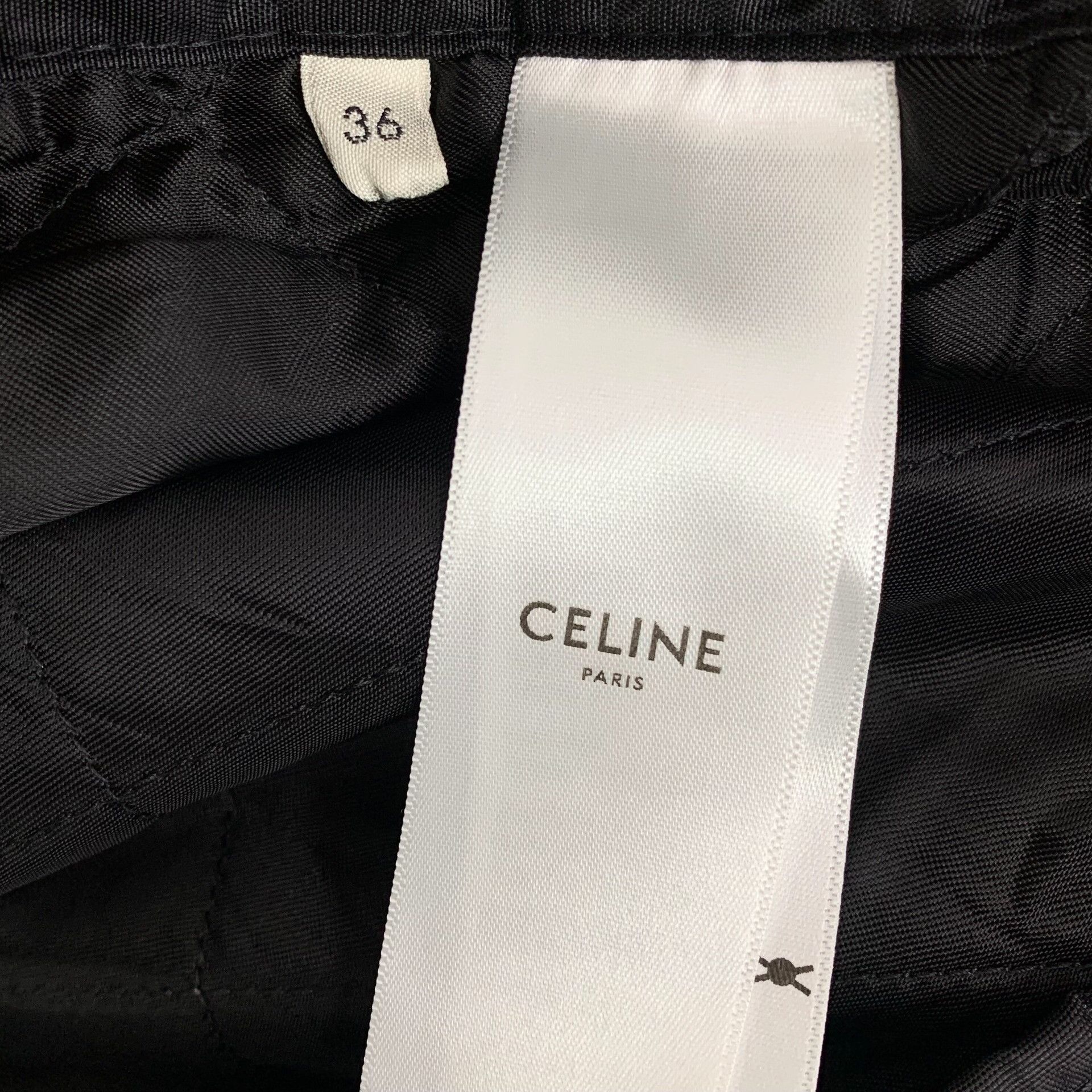 Celine Celine Casual Black Skirt S Women Size 26" / US 2 / IT 38 - 7 Thumbnail