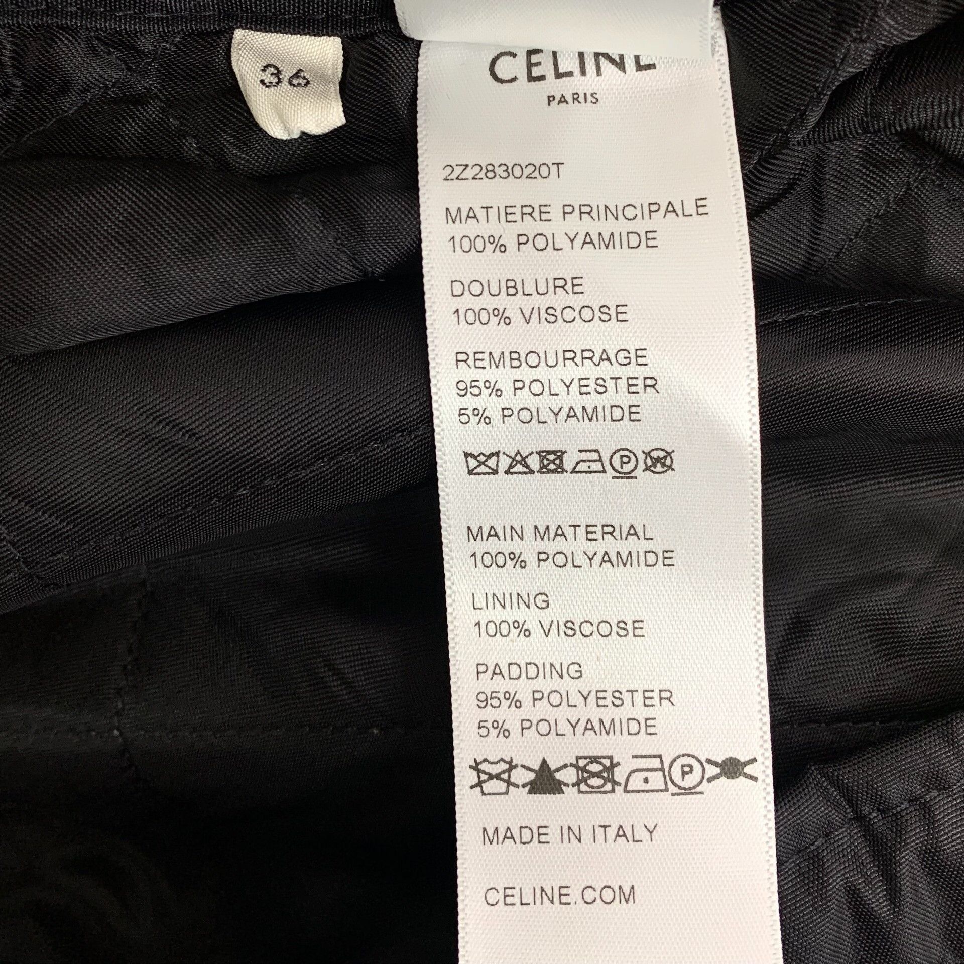 Celine Celine Casual Black Skirt S Women Size 26" / US 2 / IT 38 - 8 Thumbnail
