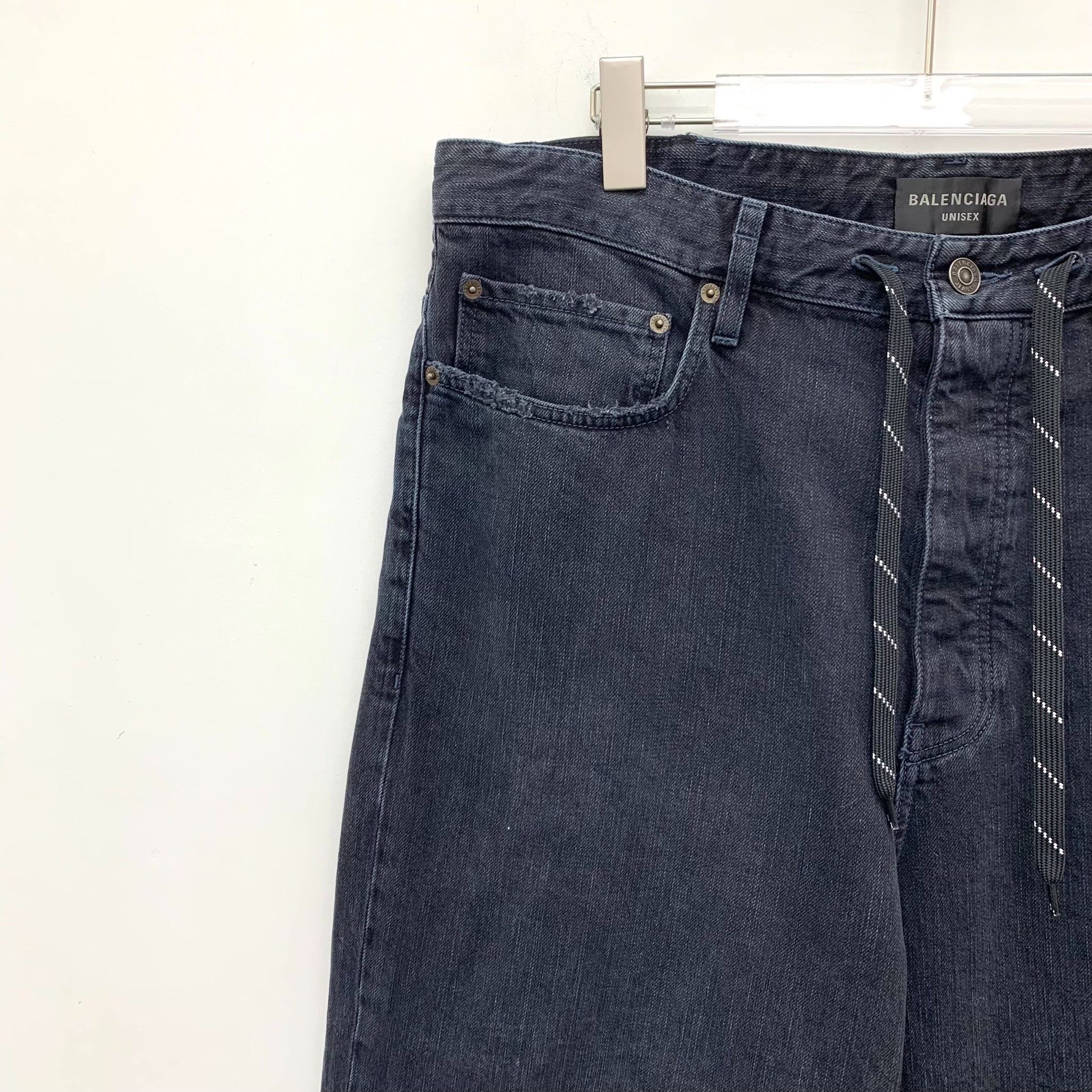 Balenciaga Balenciaga Black Jeans XS Women Size 24" / US 00 / IT 34 - 3 Thumbnail