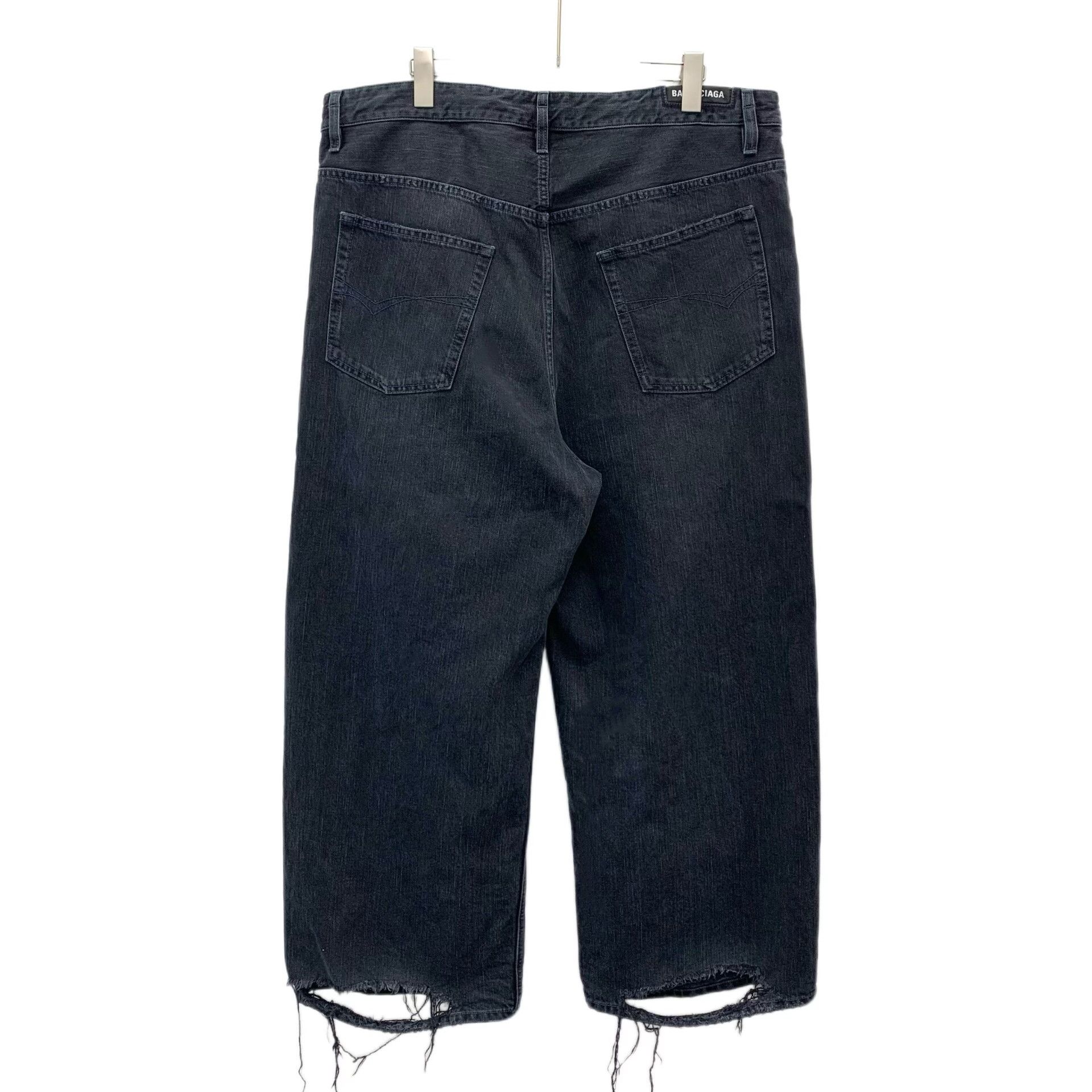 Balenciaga Balenciaga Black Jeans XS Women Size 24" / US 00 / IT 34 - 2 Thumbnail
