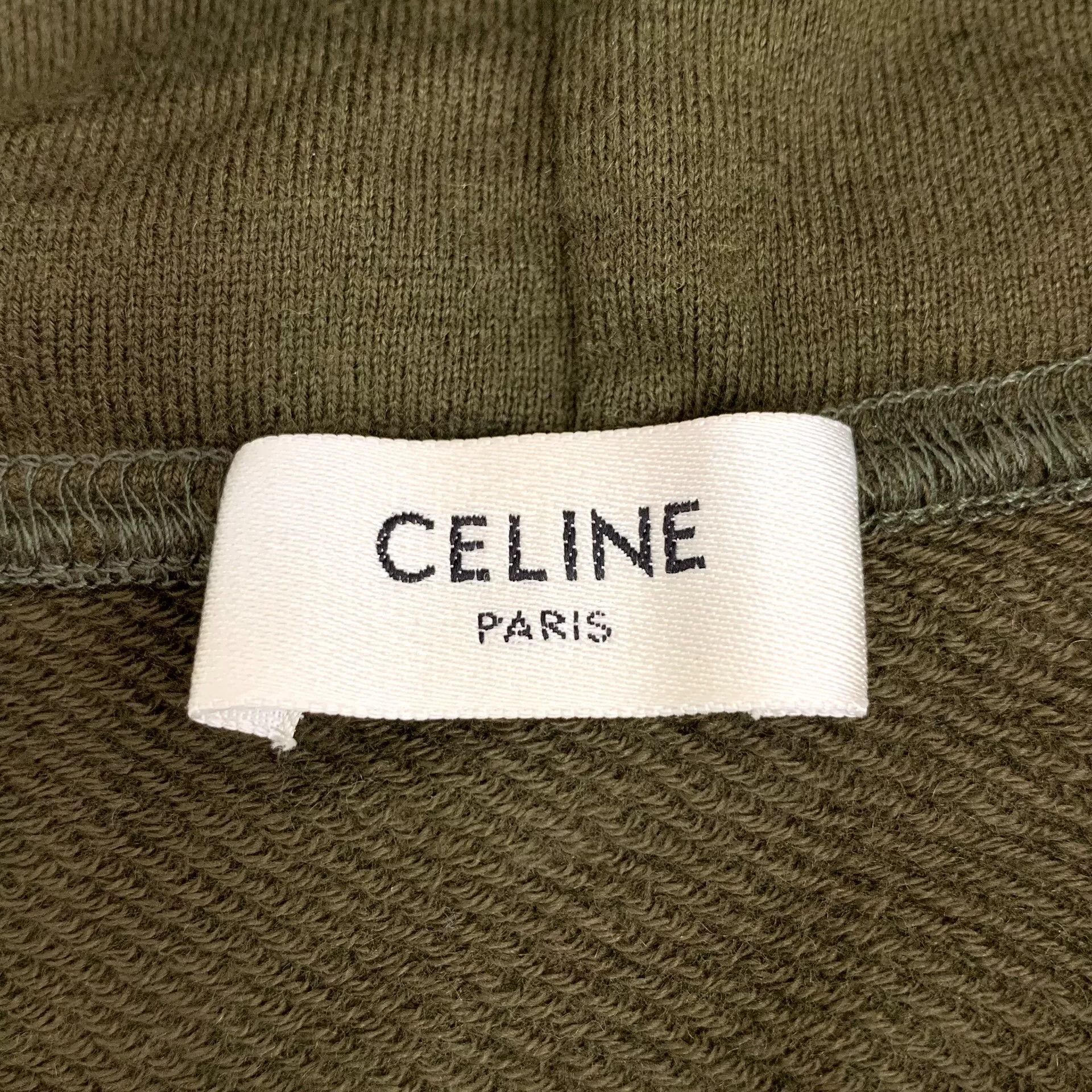 Celine Celine Retro Printed Green Hoodie S Women Size S / US 4 / IT 40 - 5 Thumbnail