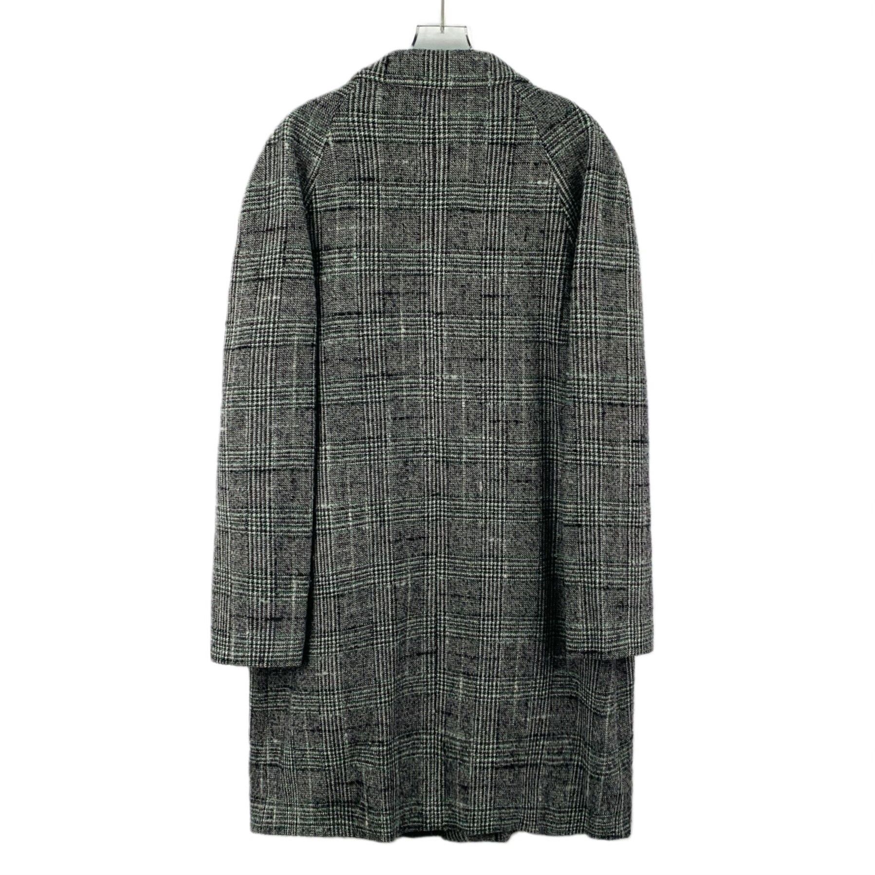 Versace Versace Wool Plaid Gray Hoodie L Men Size US L / EU 52-54 / 3 - 2 Thumbnail