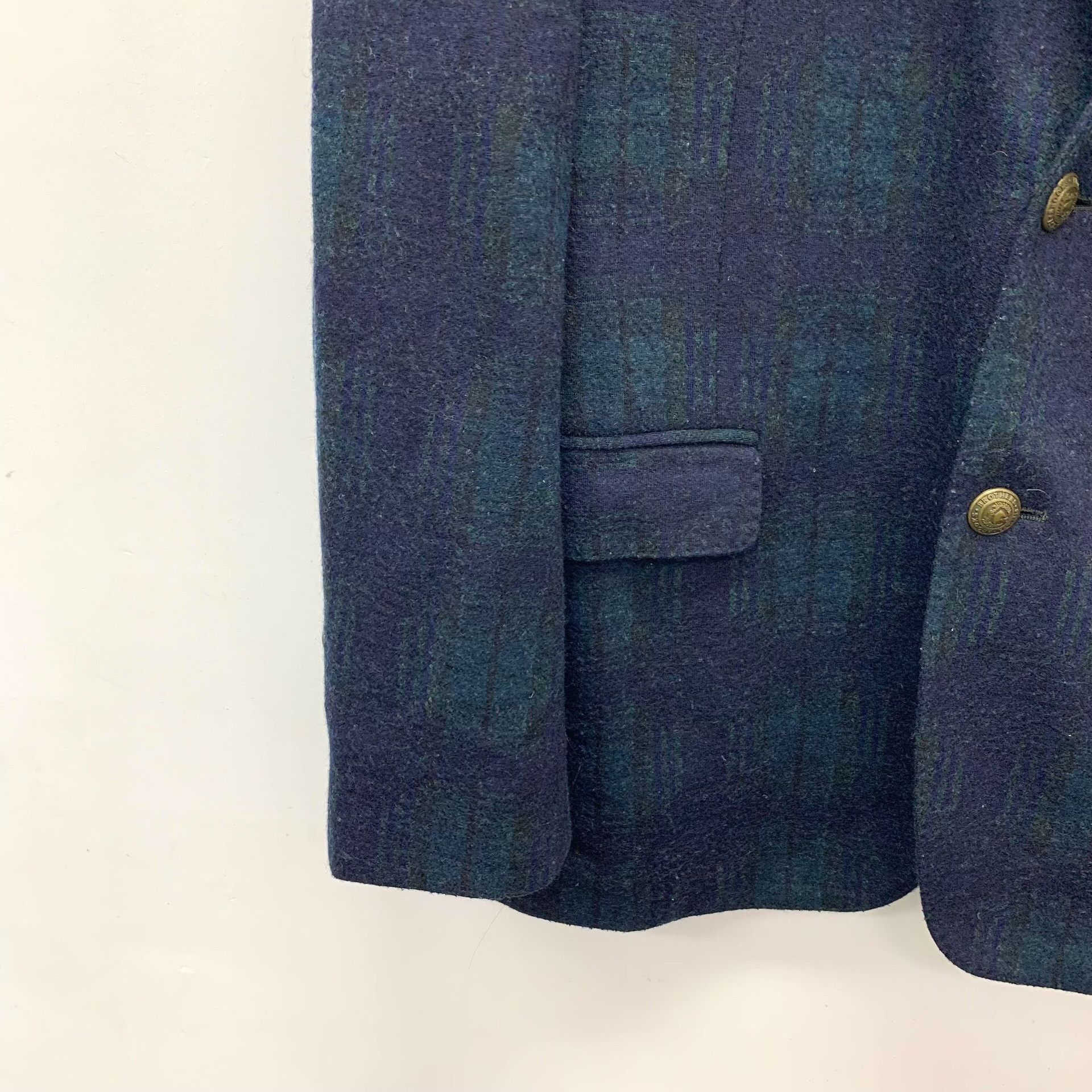 Versace Versace Wool Blue Suit M Men Size 40R - 4 Thumbnail