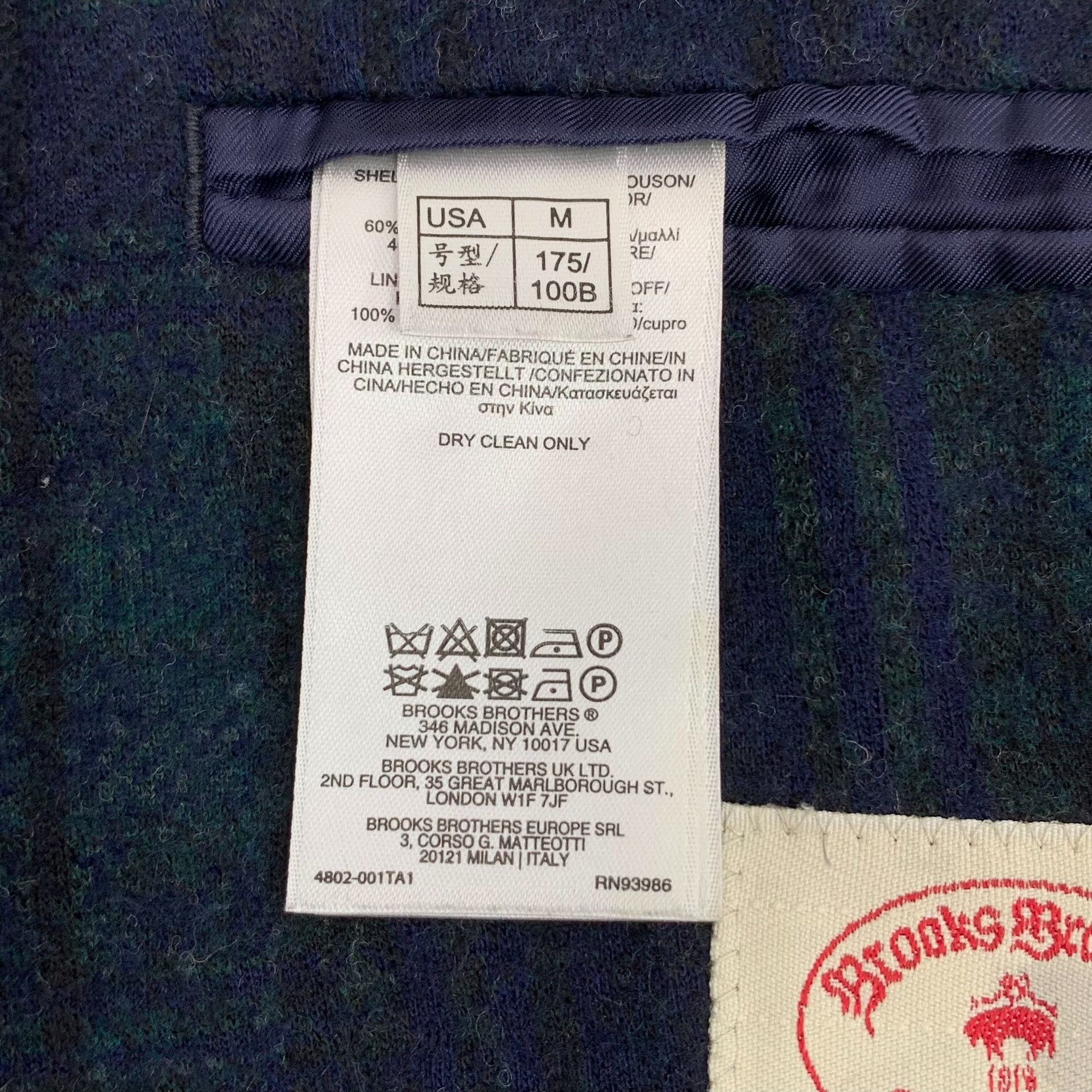 Versace Versace Wool Blue Suit M Men Size 40R - 7 Thumbnail