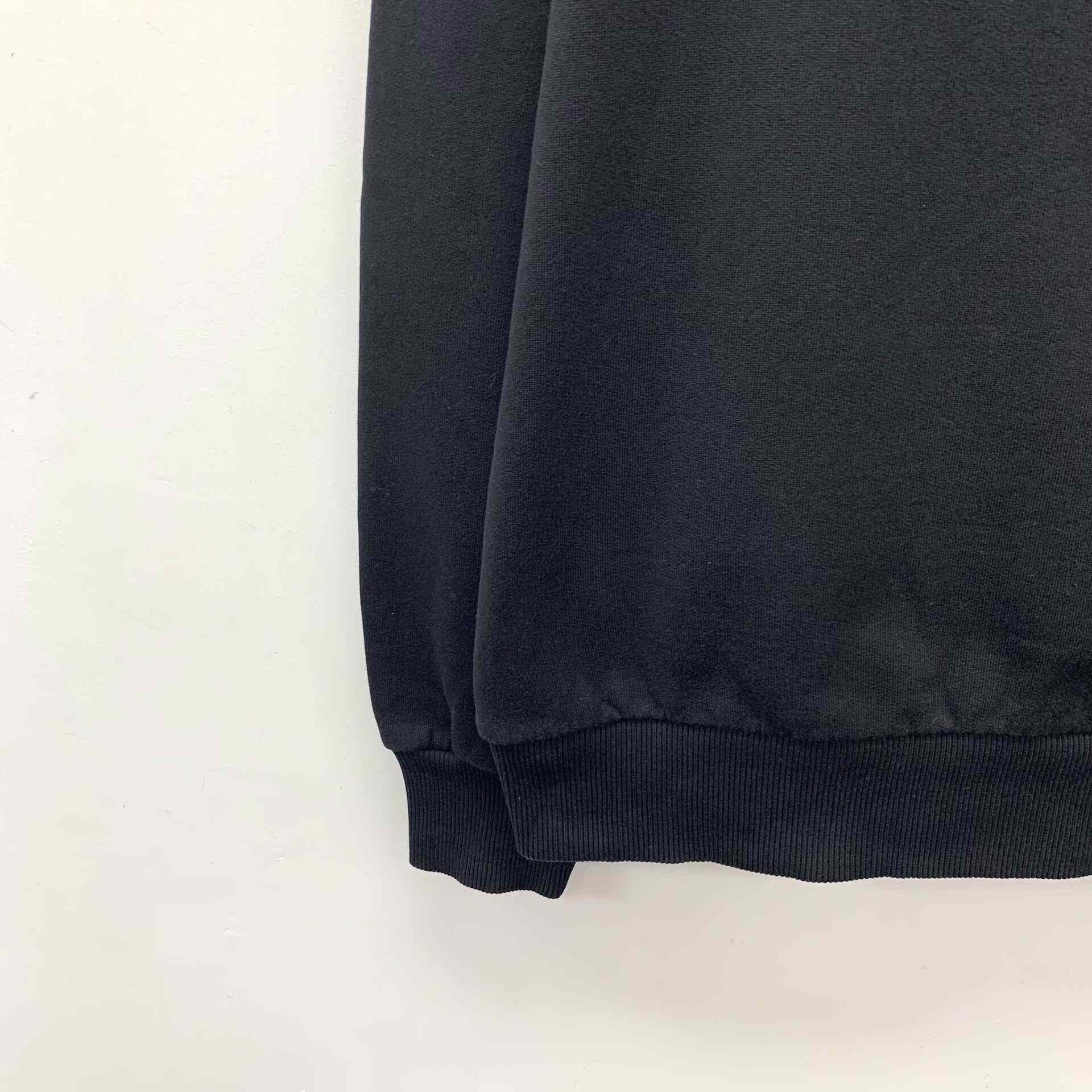 Dolce & Gabbana Dolce & Gabbana Black Hoodie L Women Size L / US 10 / IT 46 - 4 Thumbnail