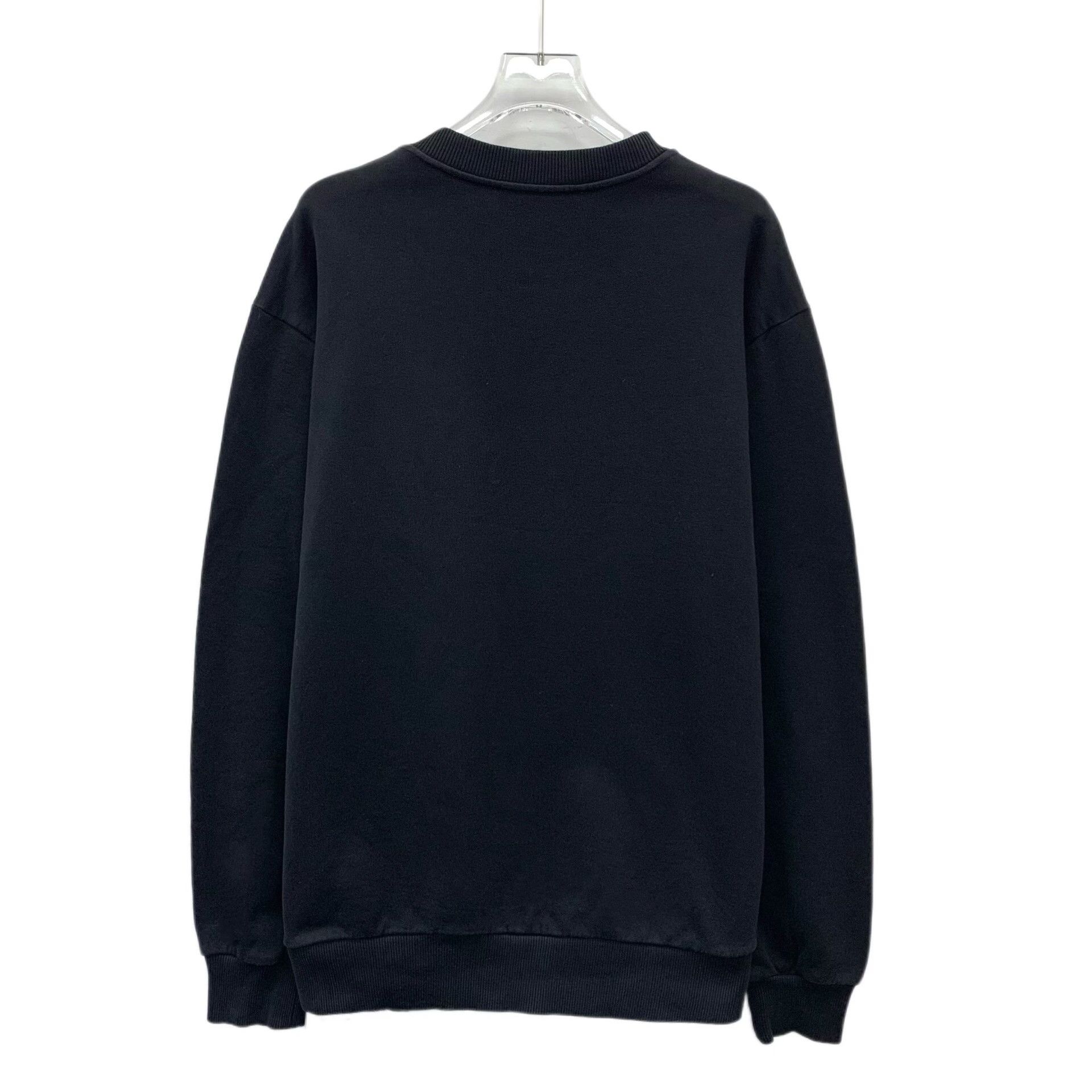 Dolce & Gabbana Dolce & Gabbana Black Hoodie L Women Size L / US 10 / IT 46 - 2 Thumbnail