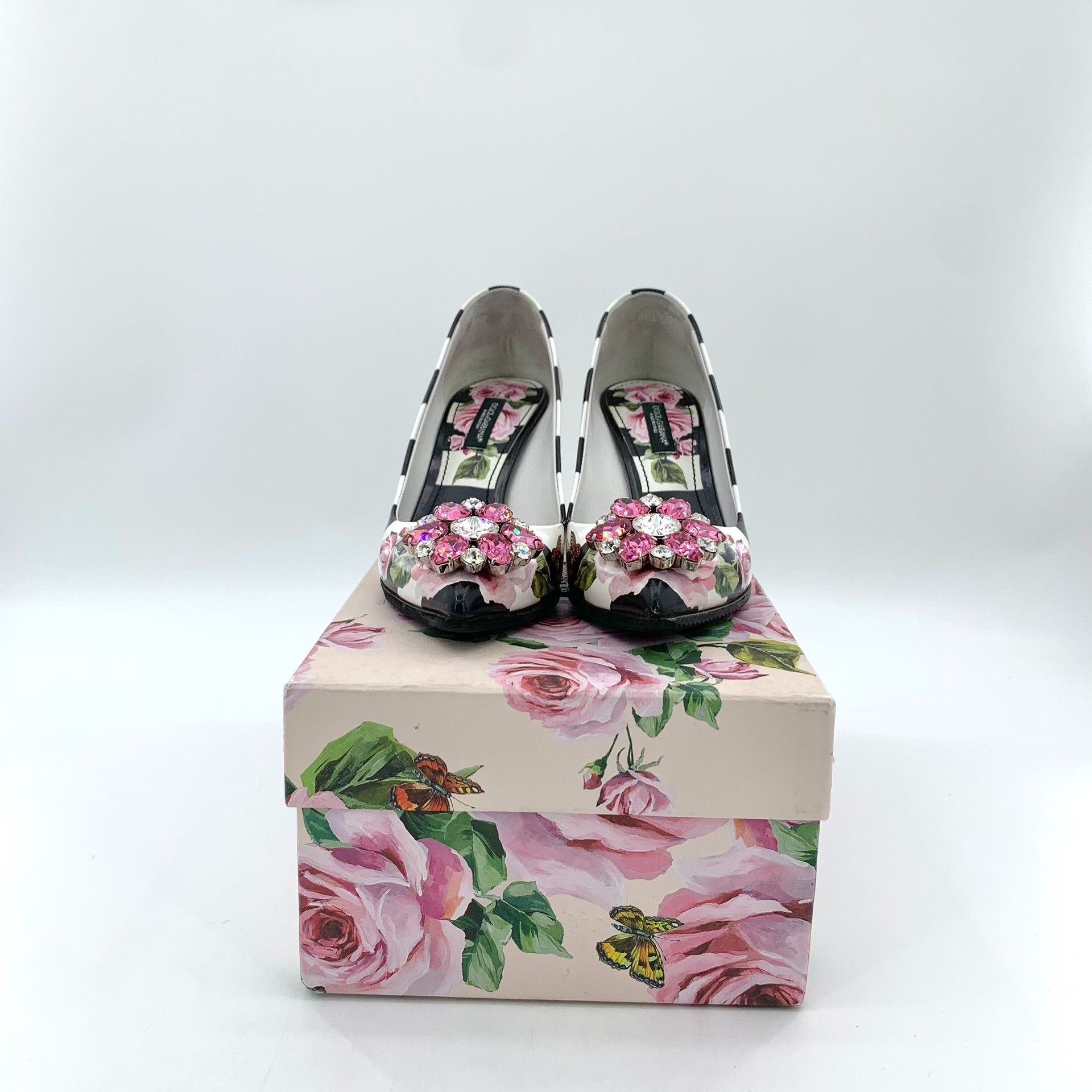 Dolce & Gabbana Dolce & Gabbana Black Lowtop Sneakers 35 Women Size US 5 / IT 35 - 9 Thumbnail