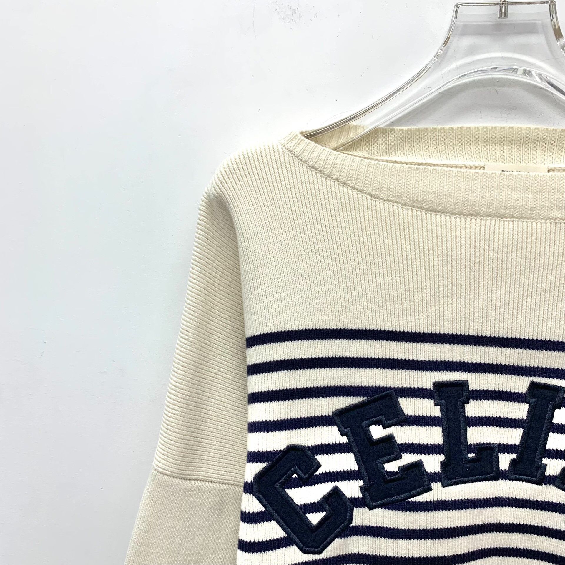 Celine Celine Retro Striped Multi Sweater M Women Size M / US 6-8 / IT 42-44 - 3 Thumbnail