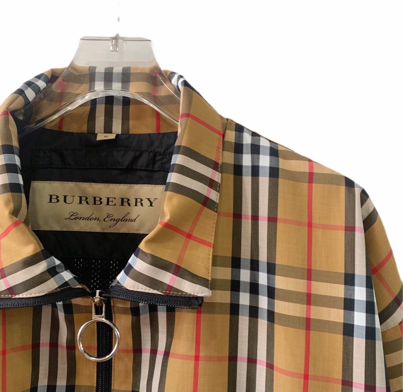 Burberry Burberry Plaid Brown Light Jacket S Men Size US S / EU 44-46 / 1 - 3 Thumbnail