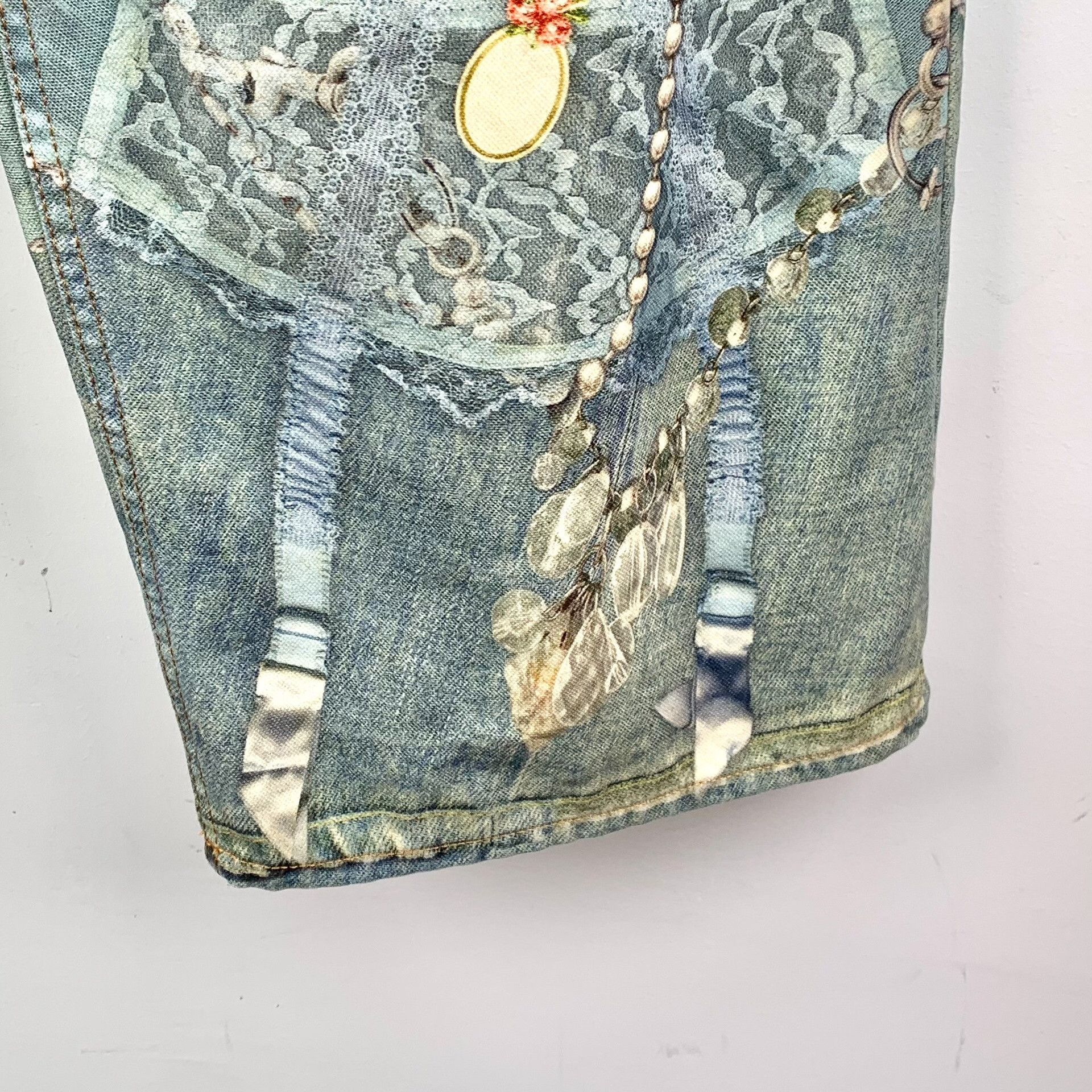 Acne Studios Acne Studios Tie-Dye Gradient Blue Jeans M Women Size 28" / US 6 / IT 42 - 4 Thumbnail