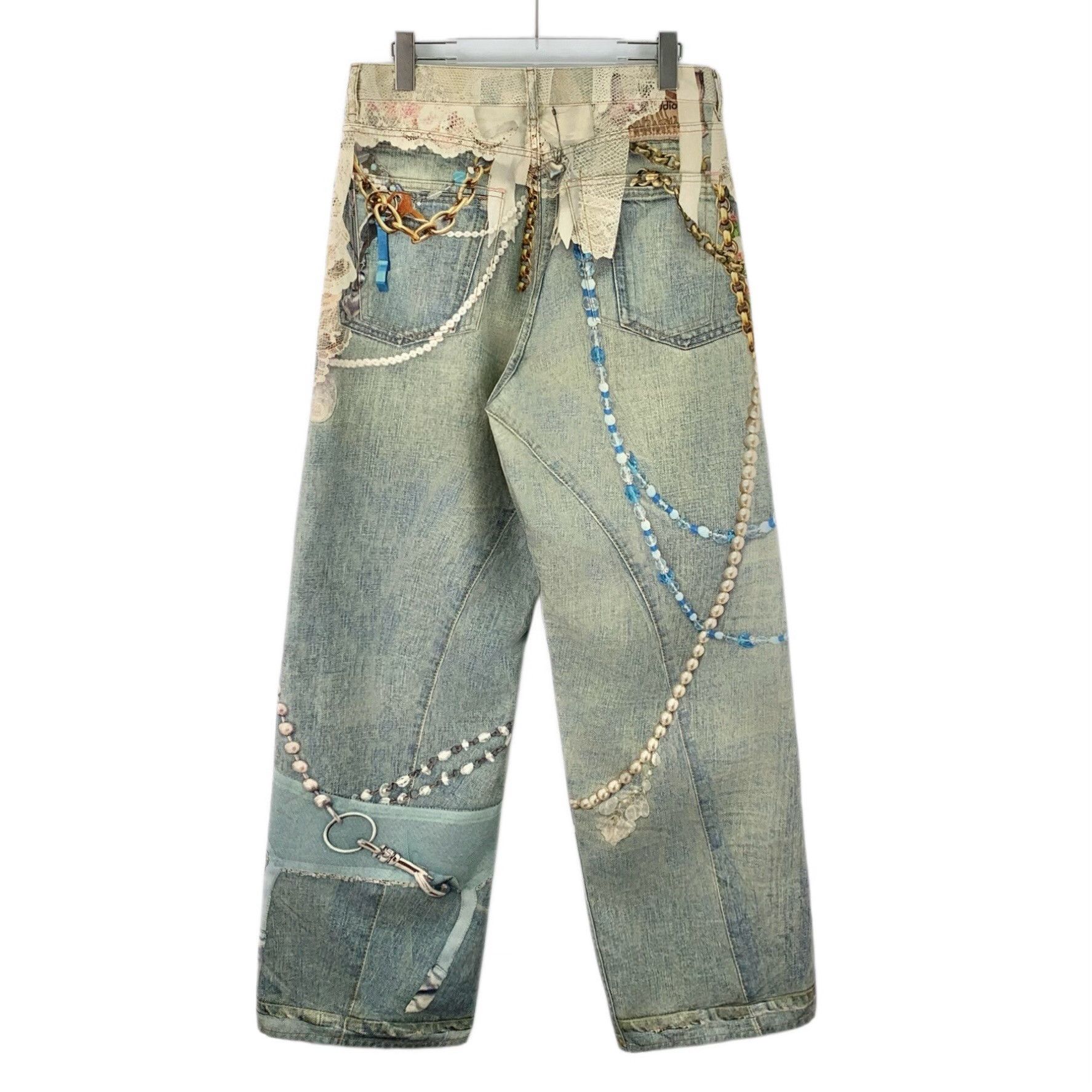 Acne Studios Acne Studios Tie-Dye Gradient Blue Jeans M Women Size 28" / US 6 / IT 42 - 2 Thumbnail
