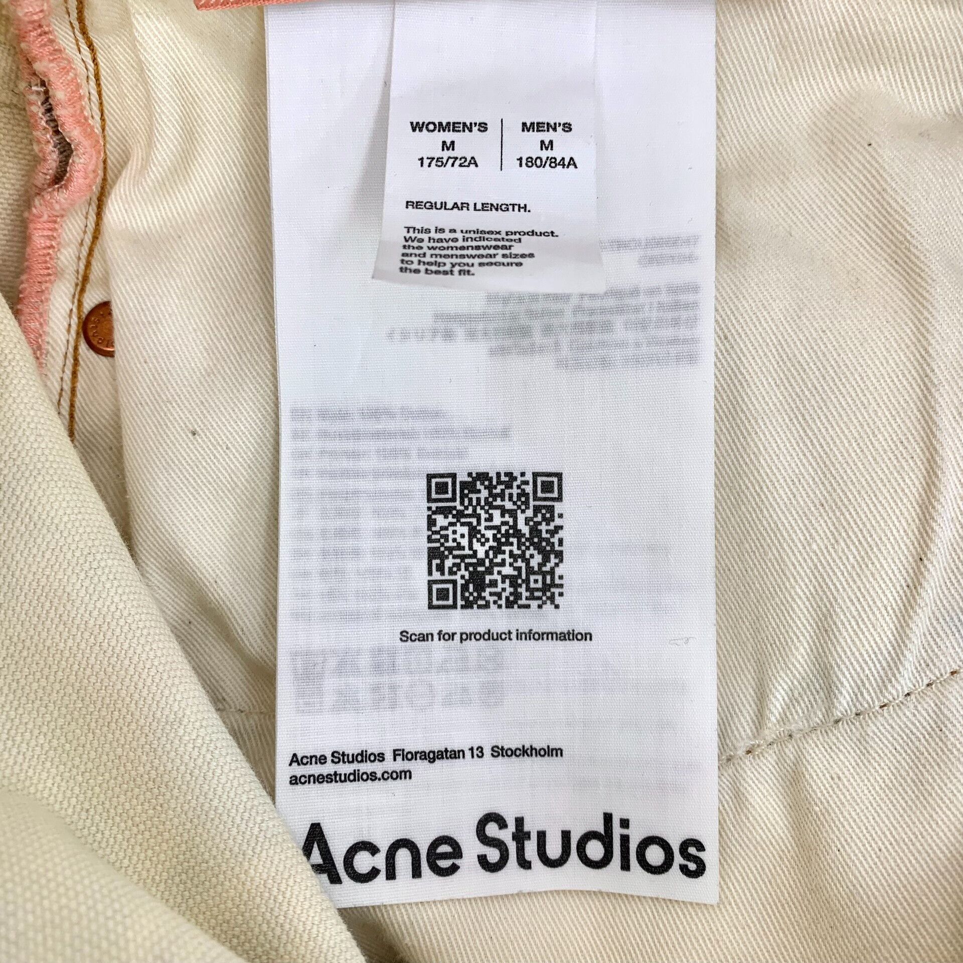 Acne Studios Acne Studios Tie-Dye Gradient Blue Jeans M Women Size 28" / US 6 / IT 42 - 6 Thumbnail