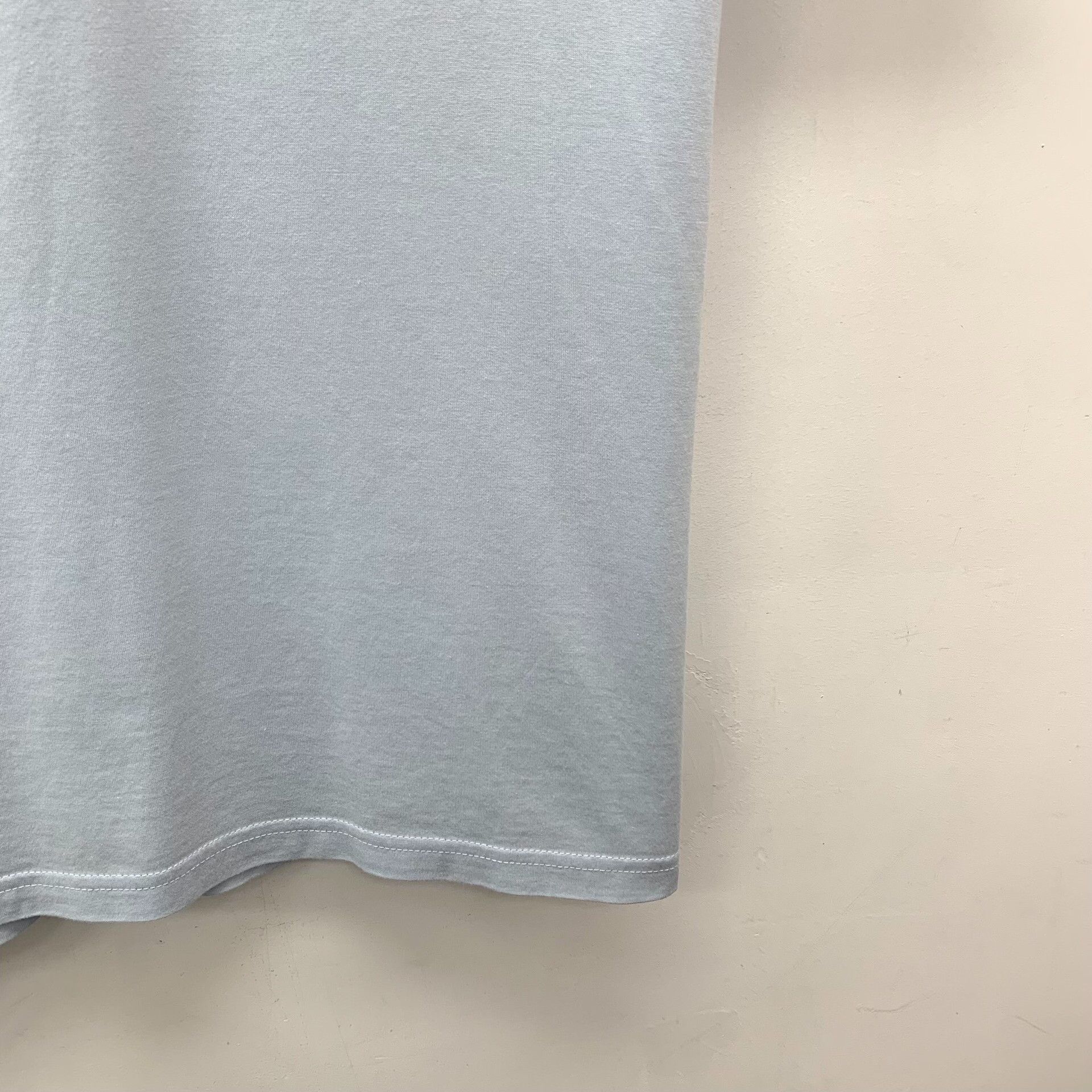 Burberry Burberry Cotton Printed Blue T-Shirt XXS Men Size US XXS / EU 40 - 4 Thumbnail