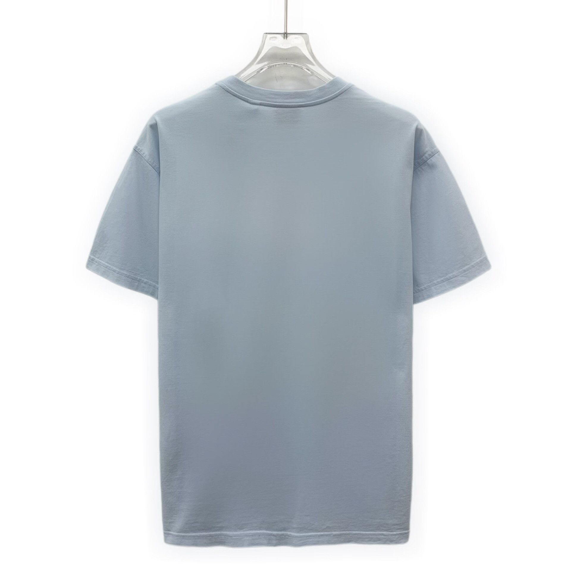 Burberry Burberry Cotton Printed Blue T-Shirt XXS Men Size US XXS / EU 40 - 2 Thumbnail