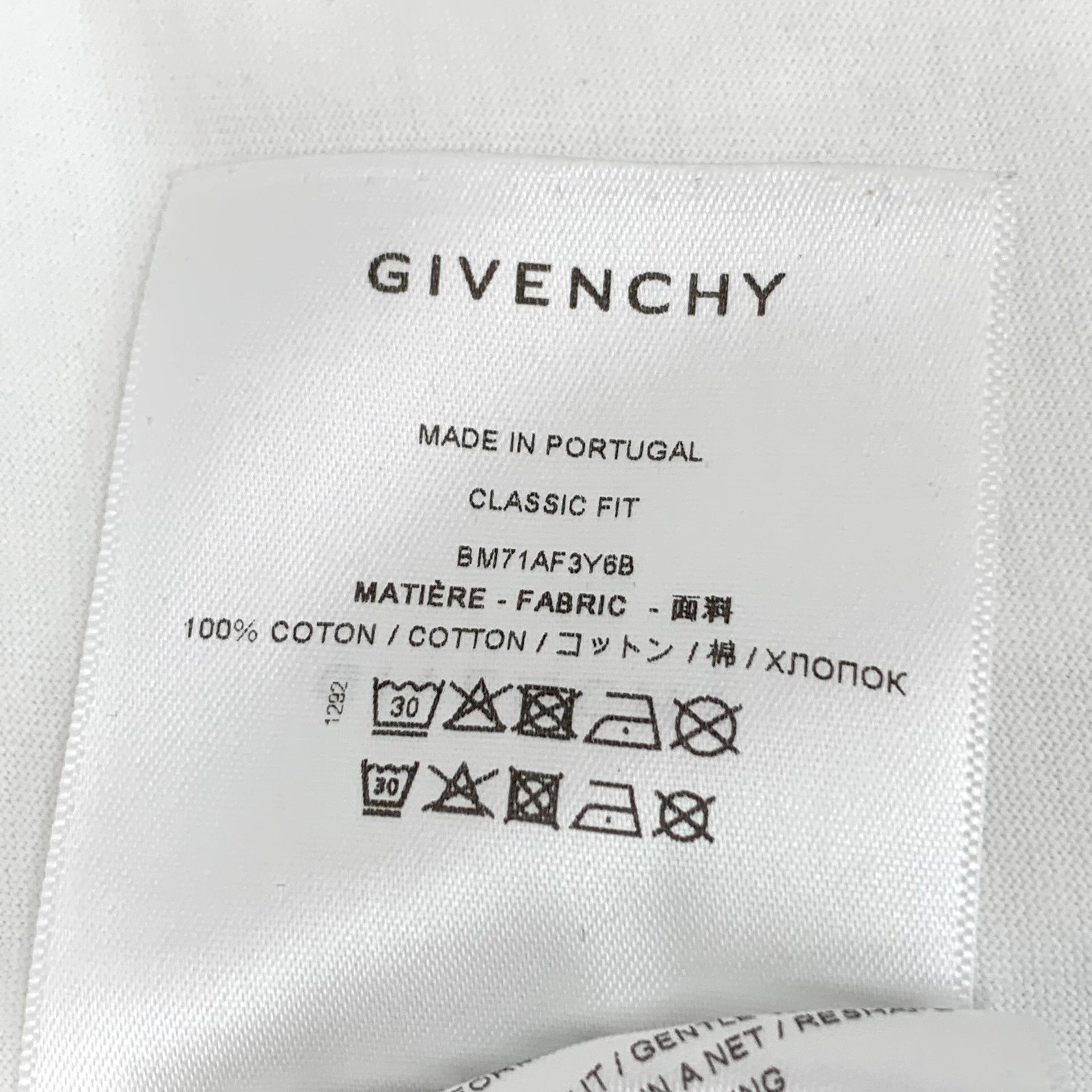 Givenchy Givenchy Printed White T-Shirt XL Men Size US XL / EU 56 / 4 - 7 Thumbnail