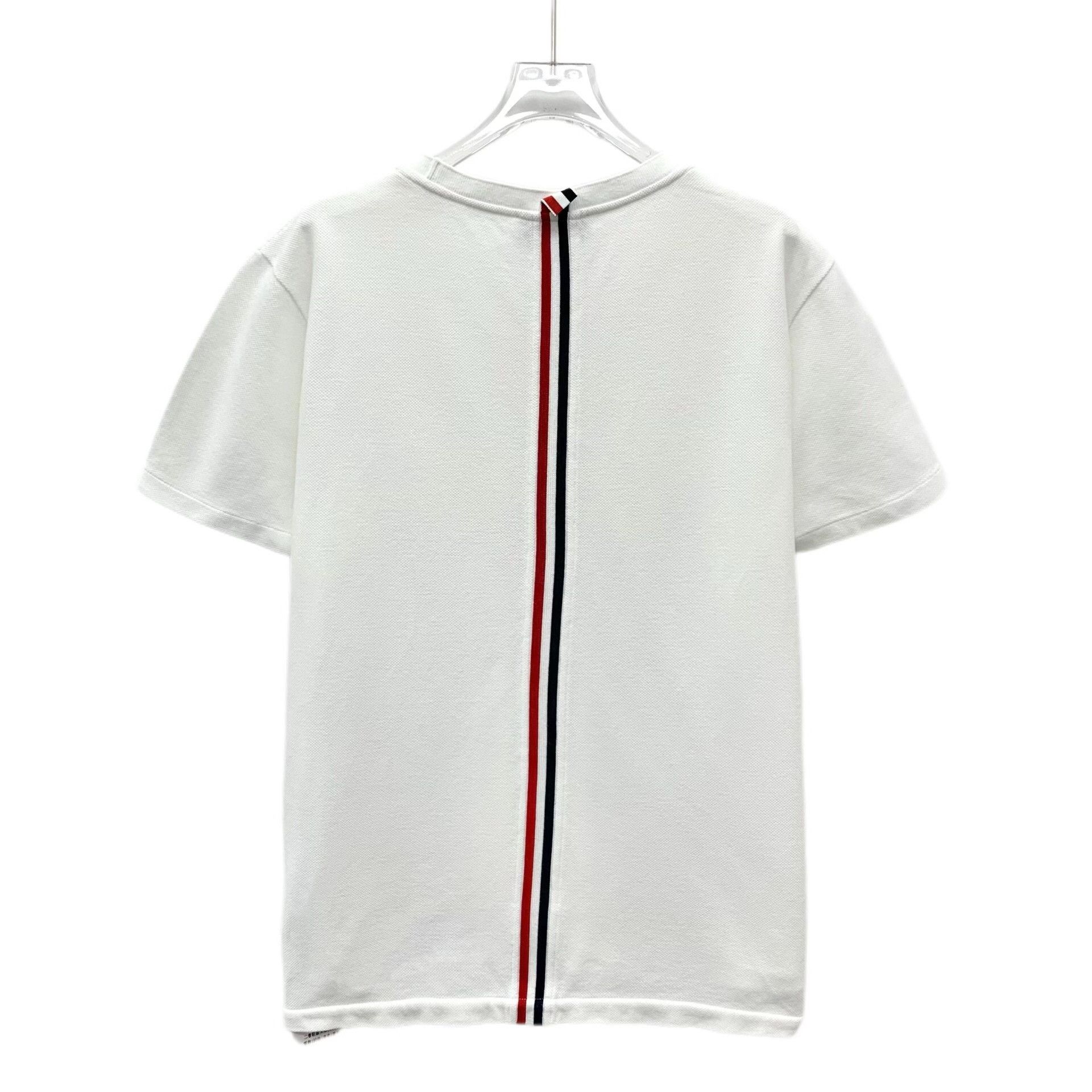 Thom Browne Thom Browne Striped Brown T-Shirt M Men Size US M / EU 48-50 / 2 - 2 Thumbnail