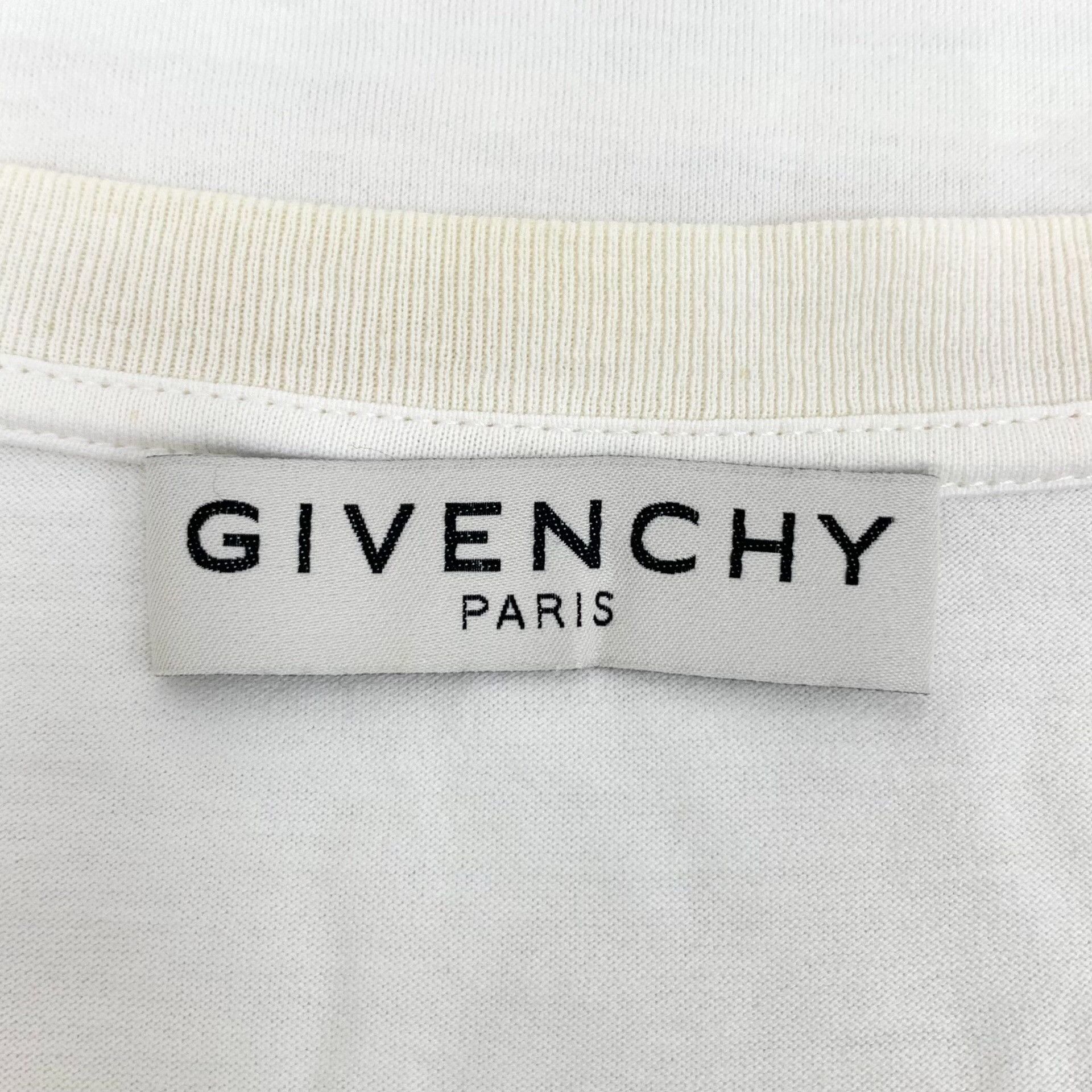 Givenchy Givenchy Cotton Printed White T-Shirt S Men Size US S / EU 44-46 / 1 - 5 Thumbnail