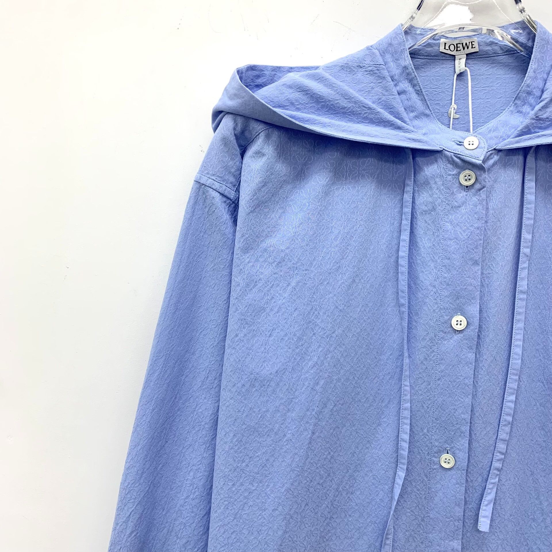 Loewe Loewe Blue Button Up S Women Size S / US 4 / IT 40 - 3 Thumbnail