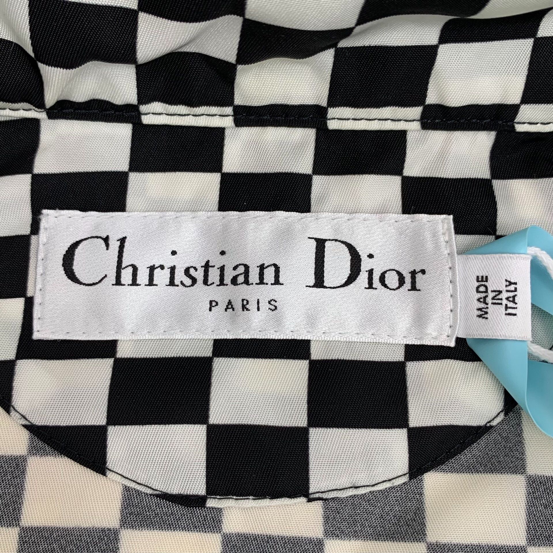 Dior Dior Checkered Black Light Jacket XS Men Size US XS / EU 42 / 0 - 6 Thumbnail