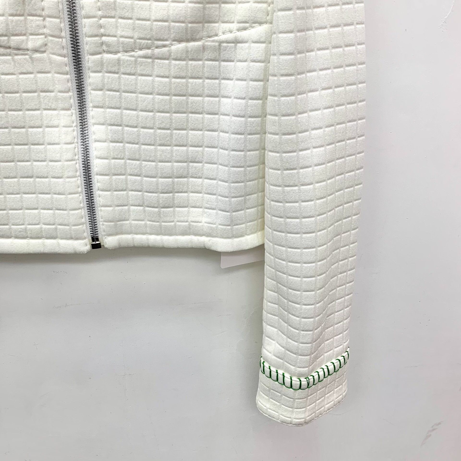 Bottega Veneta Bottega Veneta White Jacket M Women Size M / US 6-8 / IT 42-44 - 4 Thumbnail